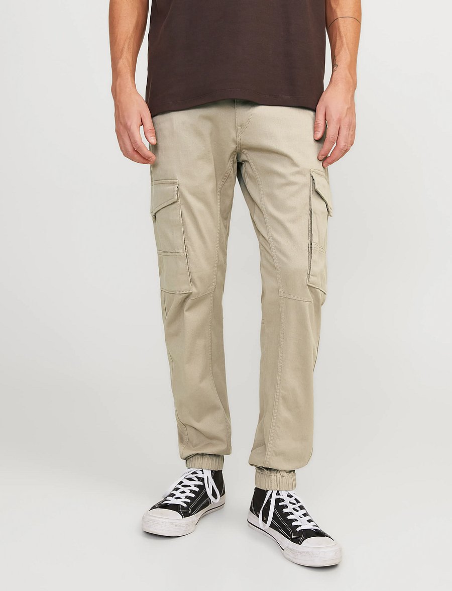 Jack & Jones - JPSTPAUL FLAKE CARGO CROCKERY NOOS - cargohosen - crockery - 0