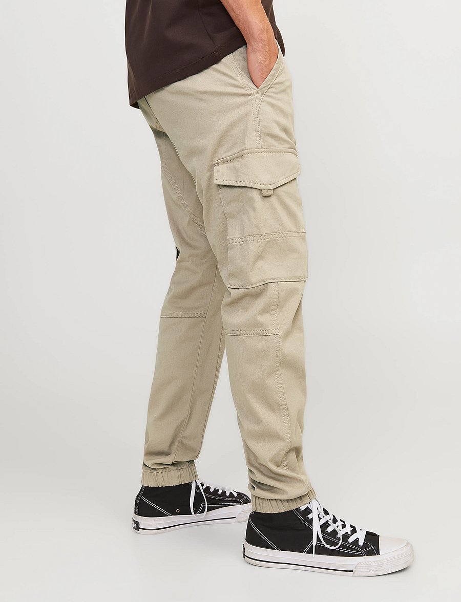 Jack & Jones - JPSTPAUL FLAKE CARGO CROCKERY NOOS - cargohosen - crockery - 4