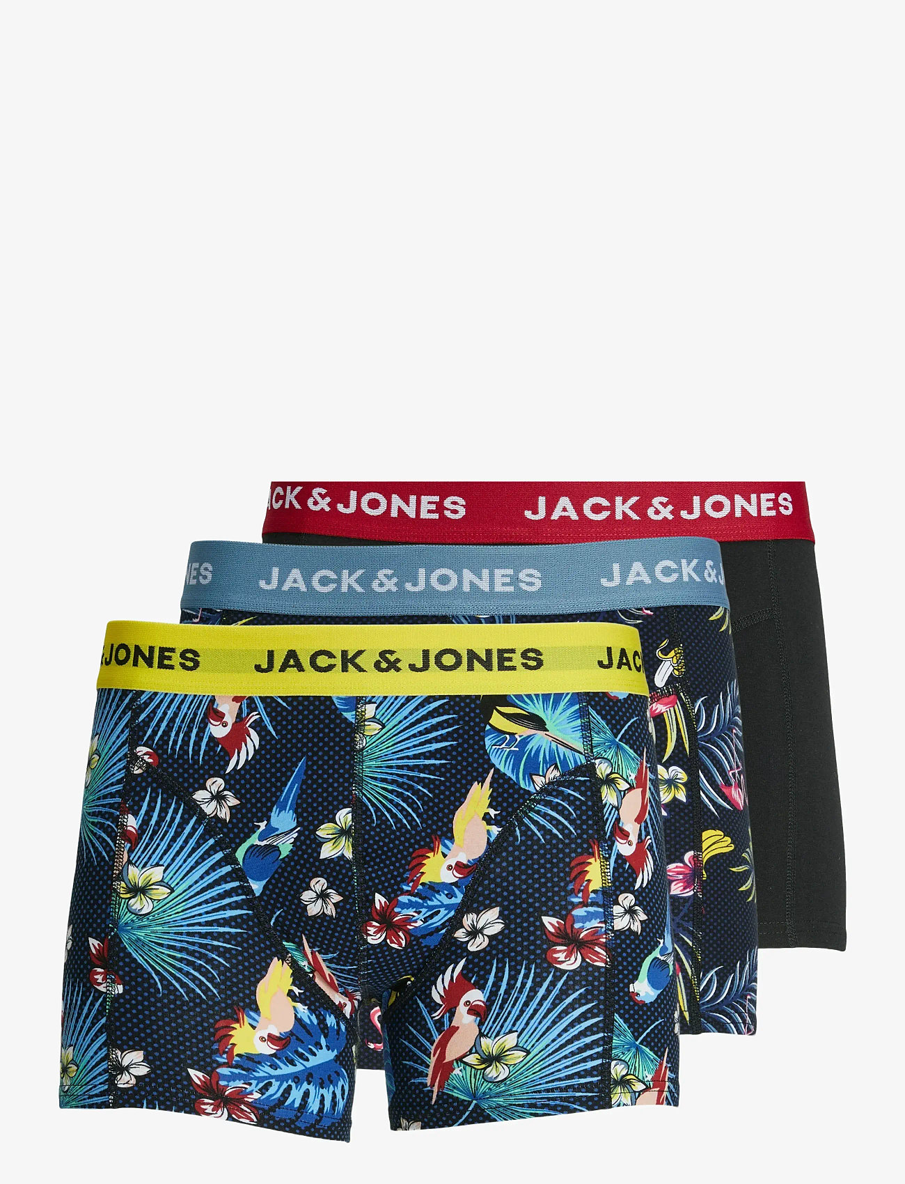 Jack & Jones - JACFLOWER BIRD TRUNKS 3 PACK NOOS - gifts below 15000kr - surf the web - 0