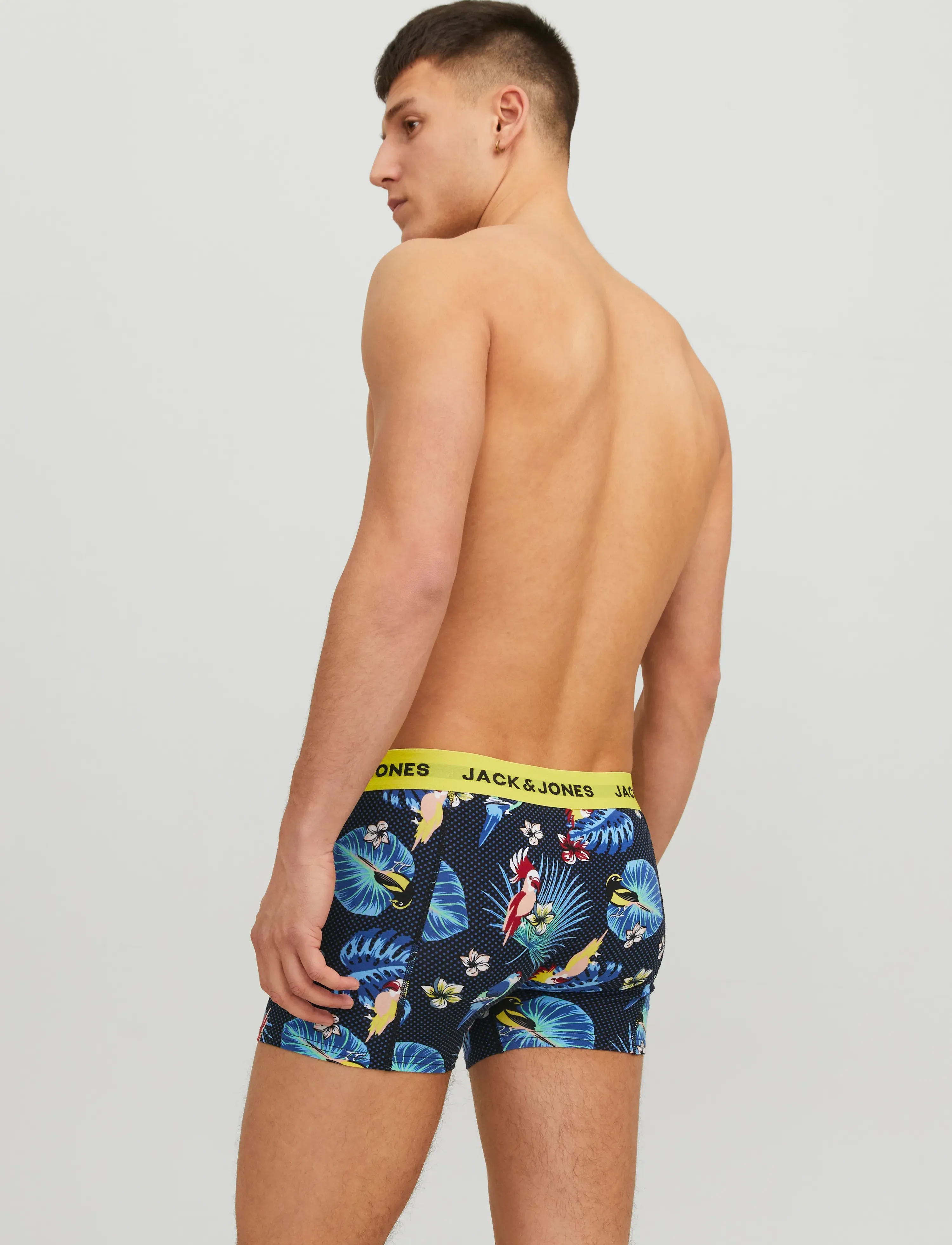 Jack & Jones - JACFLOWER BIRD TRUNKS 3 PACK NOOS - lägsta priserna - surf the web - 3