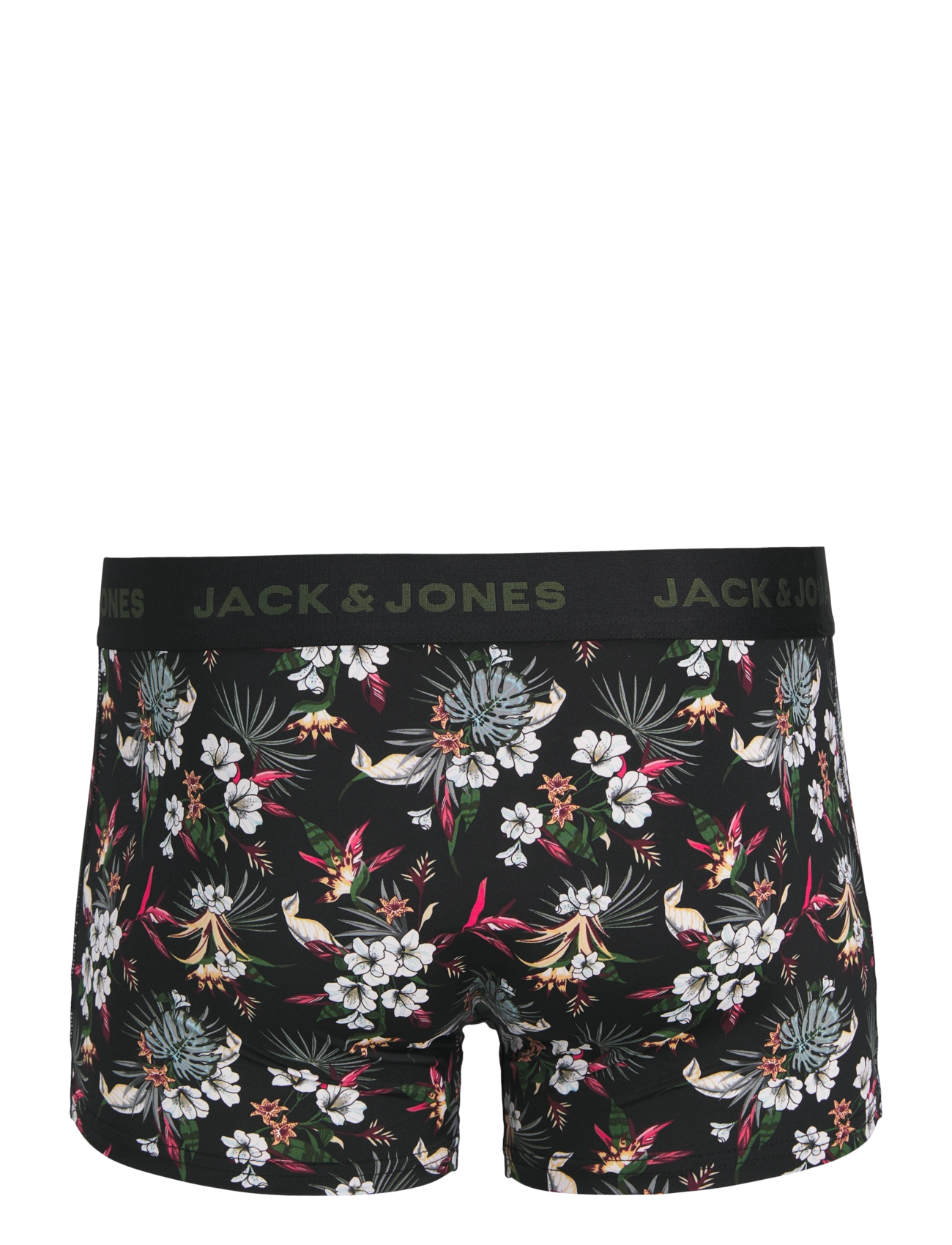 Jack & Jones - JACFLOWER MICROFIBER 3 PACK NOOS - boxerkalsonger - black - 2