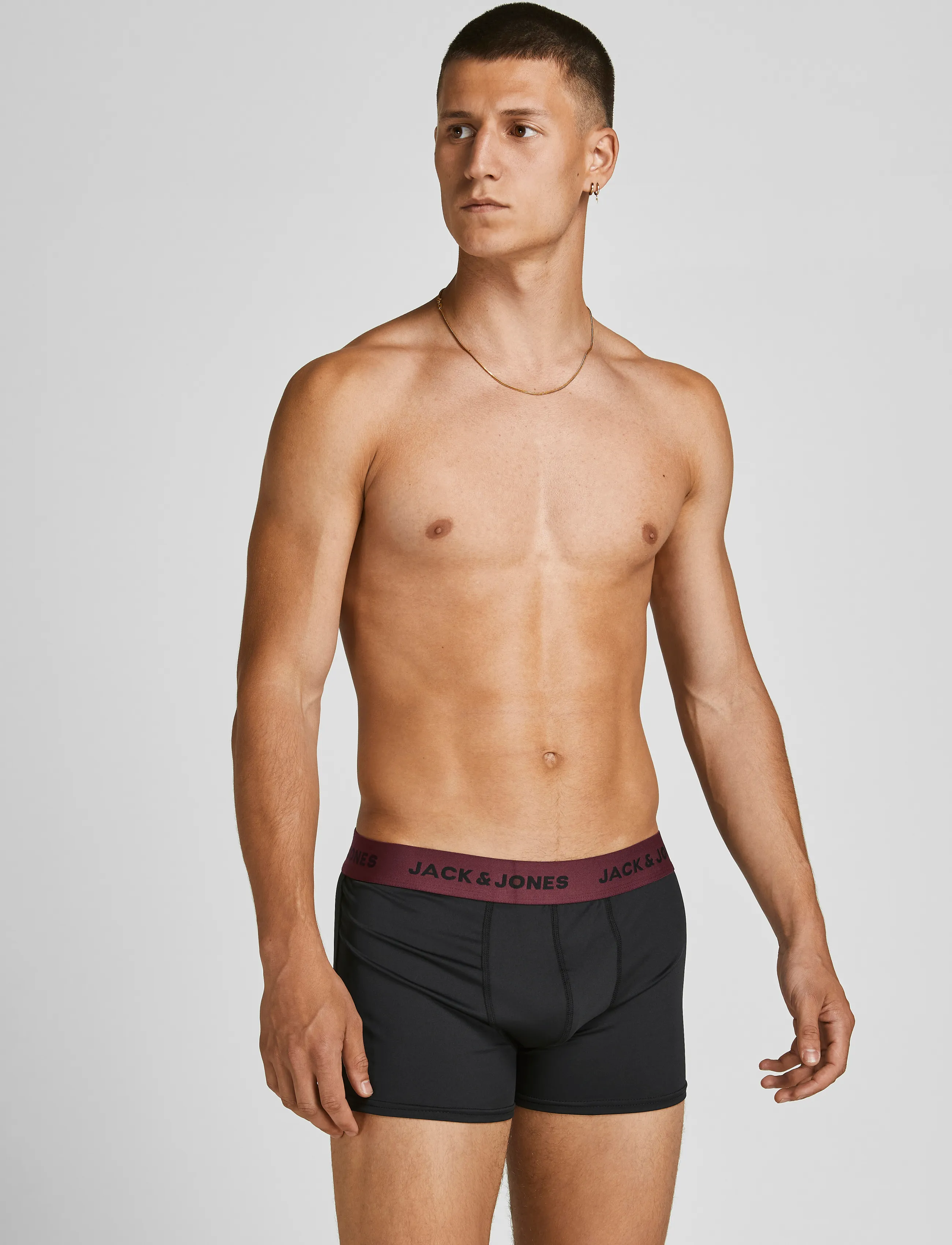 Jack & Jones - JACFLOWER MICROFIBER 3 PACK NOOS - boxerkalsonger - black - 4
