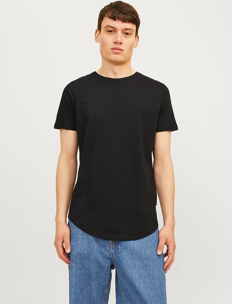 Jack & Jones - JJENOA TEE SS CREW NECK 7PK MP NOOS - multipack t-shirts - white/black - 0
