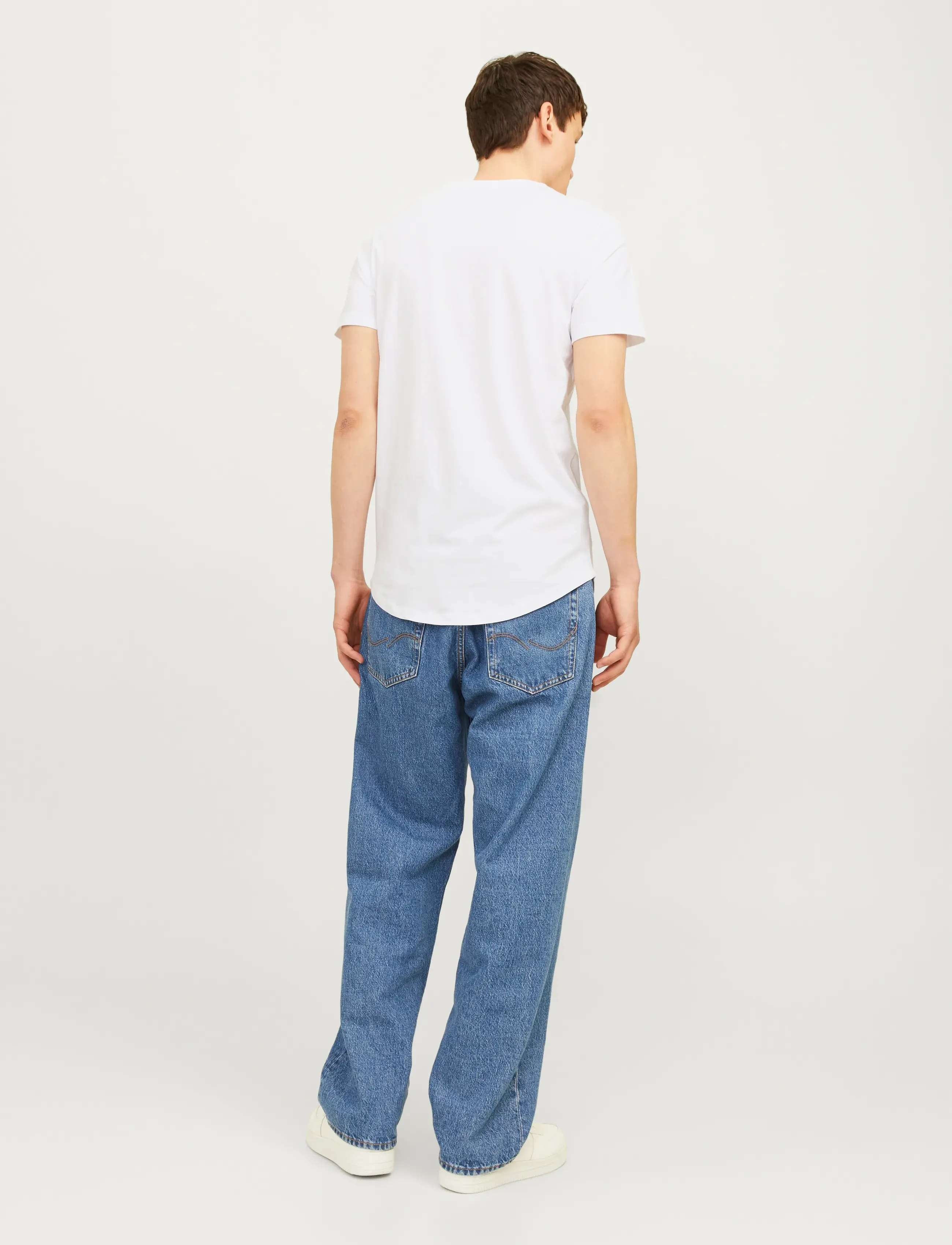 Jack & Jones - JJENOA TEE SS CREW NECK 7PK MP NOOS - white/black - 2