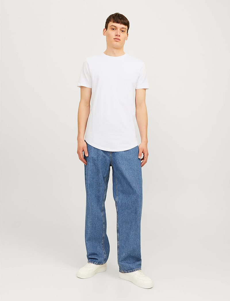 Jack & Jones - JJENOA TEE SS CREW NECK 7PK MP NOOS - multipack t-shirts - white/black - 3