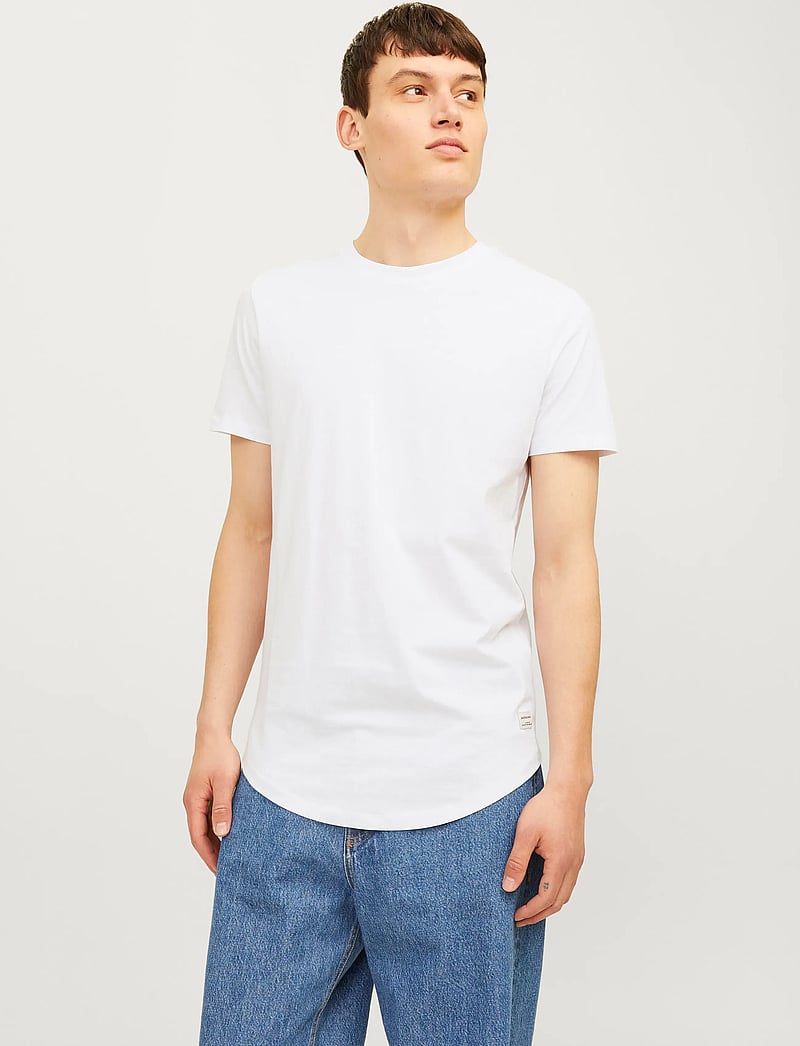 Jack & Jones - JJENOA TEE SS CREW NECK 7PK MP NOOS - multipack t-shirts - white/black - 4