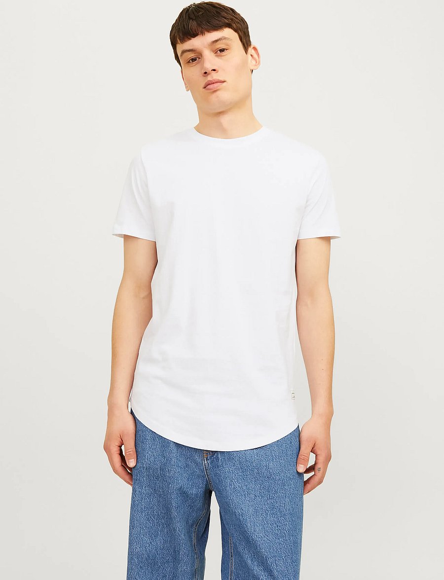 Jack & Jones - JJENOA TEE SS CREW NECK 7PK MP NOOS - white/black - 5