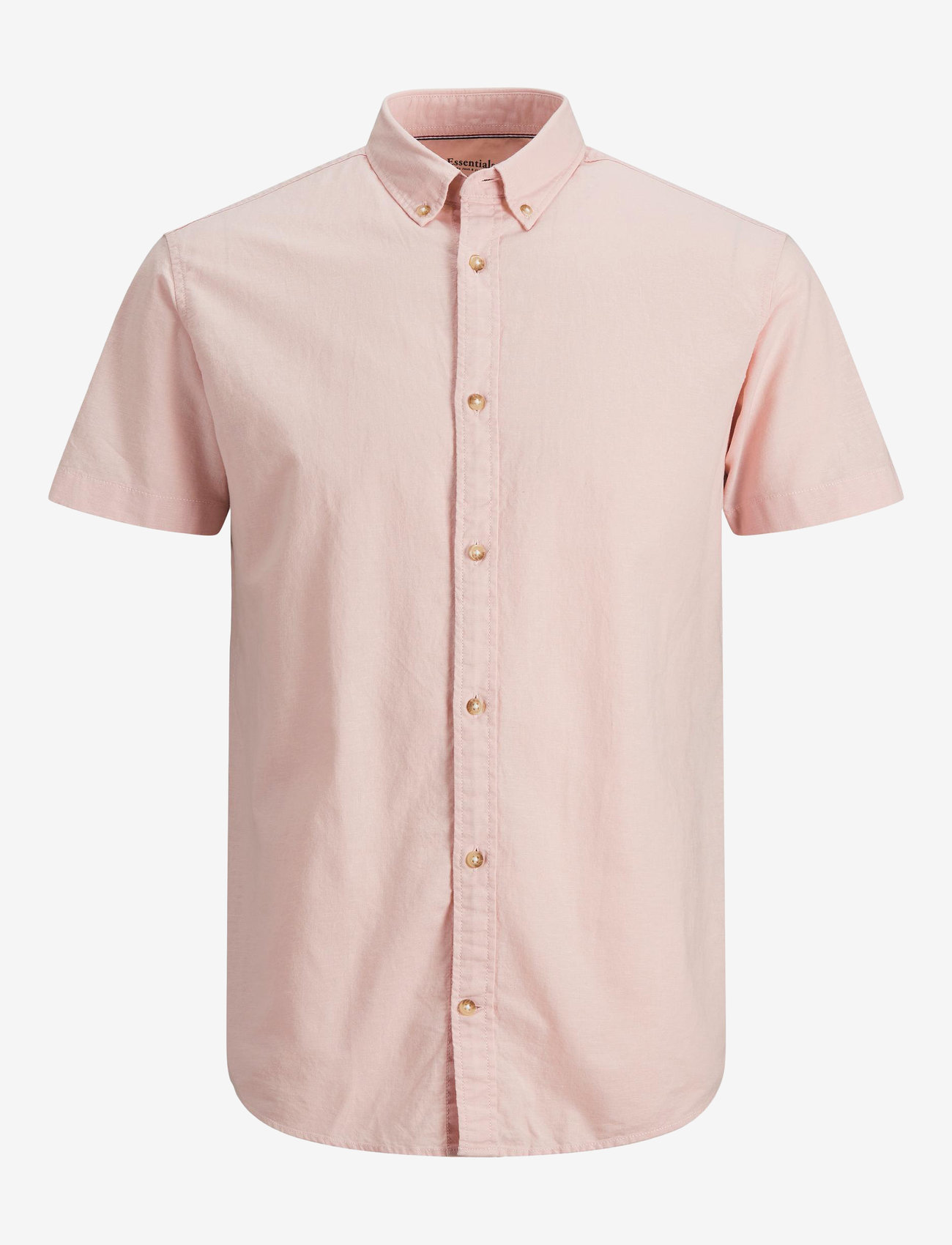 Jack & Jones - JJESUMMER SHIRT S/S S22 SN - peach whip - 0