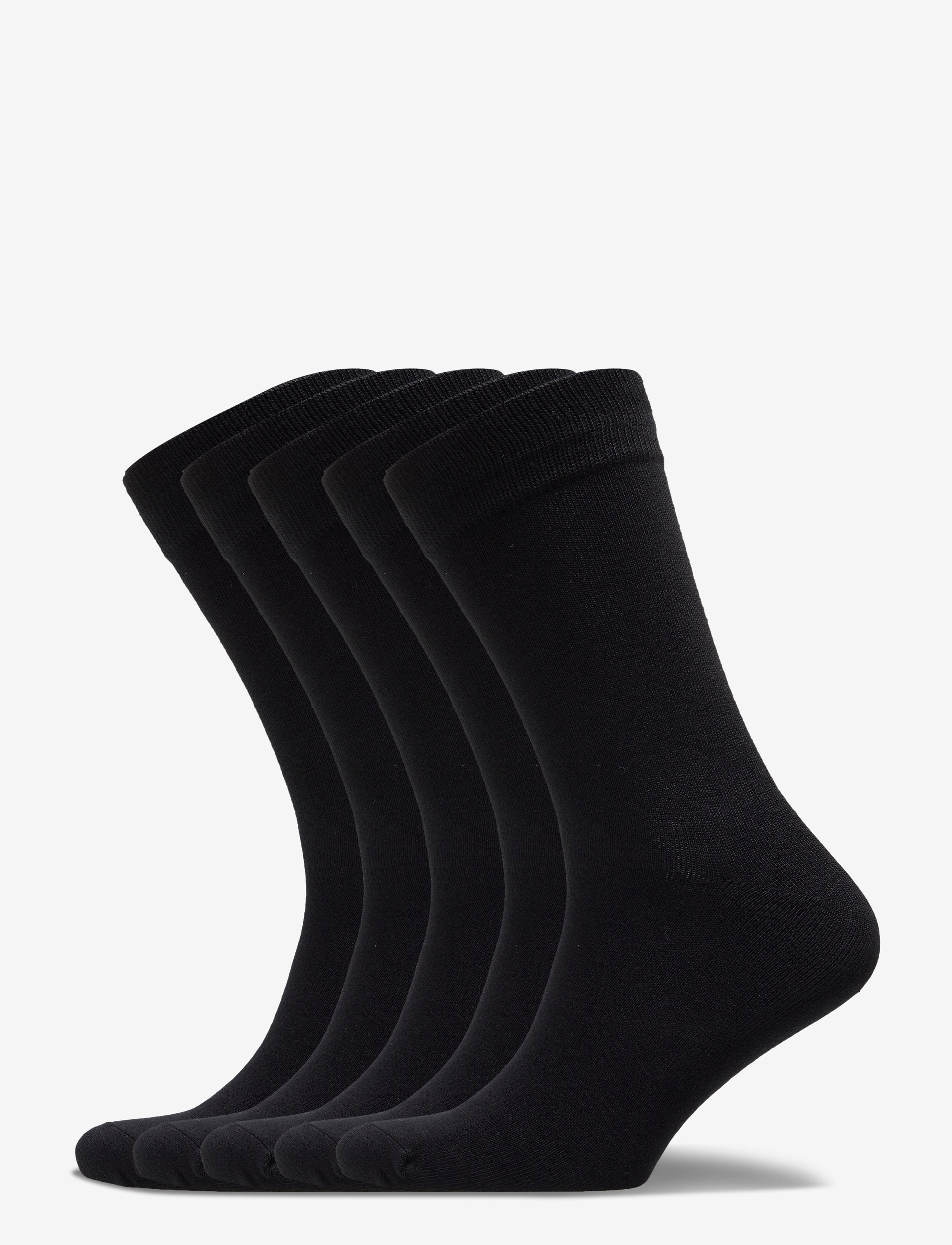 JACBASIC BAMBOO SOCK 5 PACK NOOS - BLACK