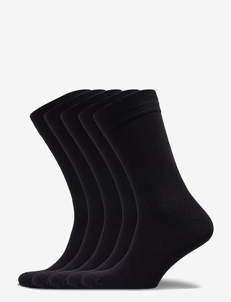 Jack & Jones - JACBASIC BAMBOO SOCK 5 PACK NOOS - sokker - black - 0