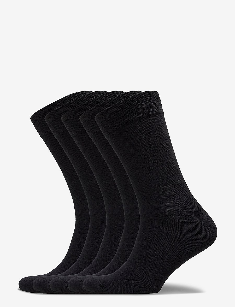 Jack & Jones - JACBASIC BAMBOO SOCK 5 PACK NOOS - sokker - black - 1