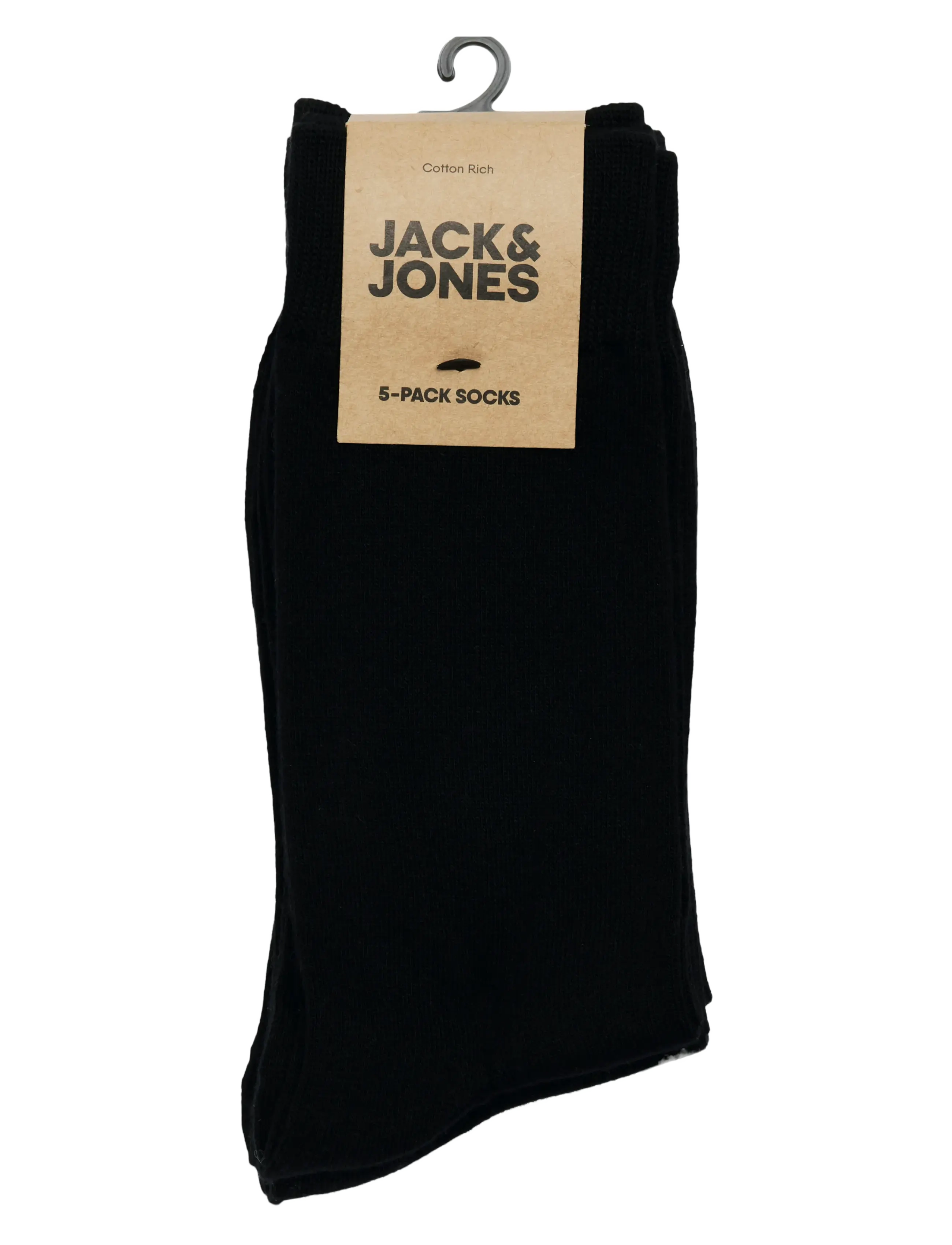 Jack & Jones - JACBASIC BAMBOO SOCK 5 PACK NOOS - die niedrigsten preise - black - 2