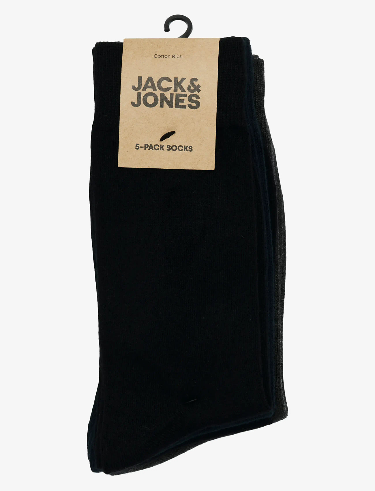 Jack & Jones - JACBASIC BAMBOO SOCK 5 PACK NOOS - die niedrigsten preise - black - 2
