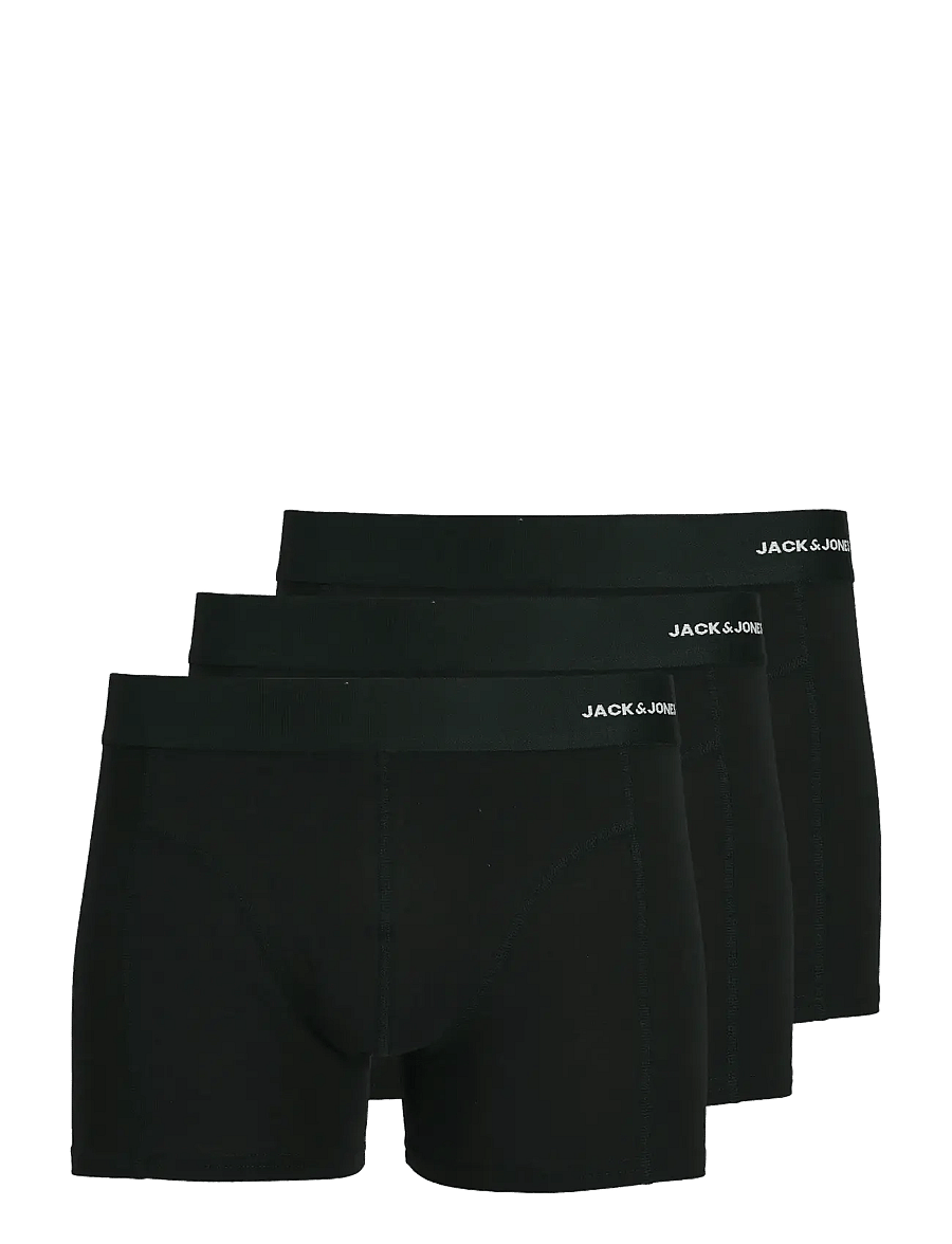 Jack & Jones - JACBASIC BAMBOO TRUNKS 3 PACK NOOS - multipack underpants - black - 1