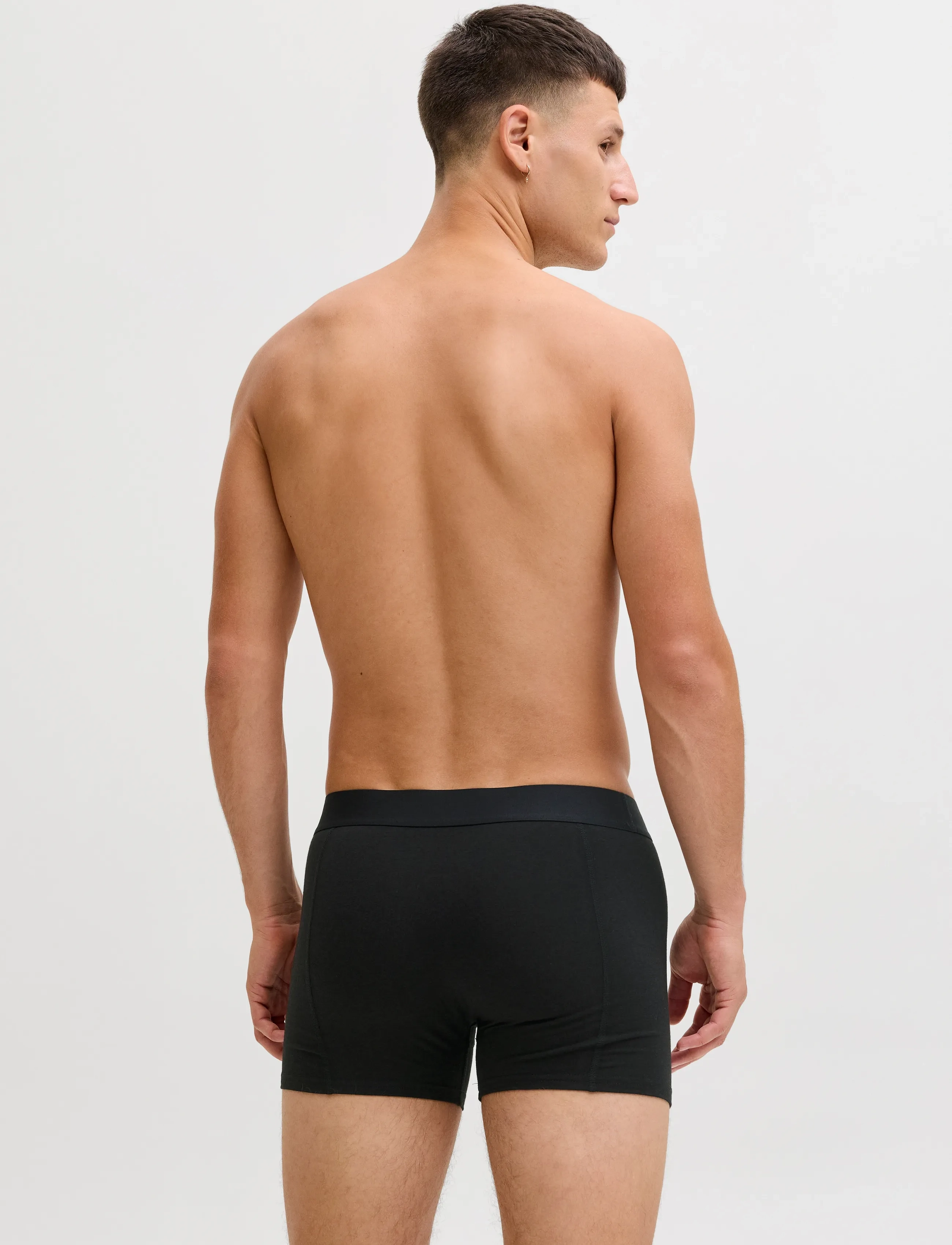 Jack & Jones - JACBASIC BAMBOO TRUNKS 3 PACK NOOS - lägsta priserna - black - 3