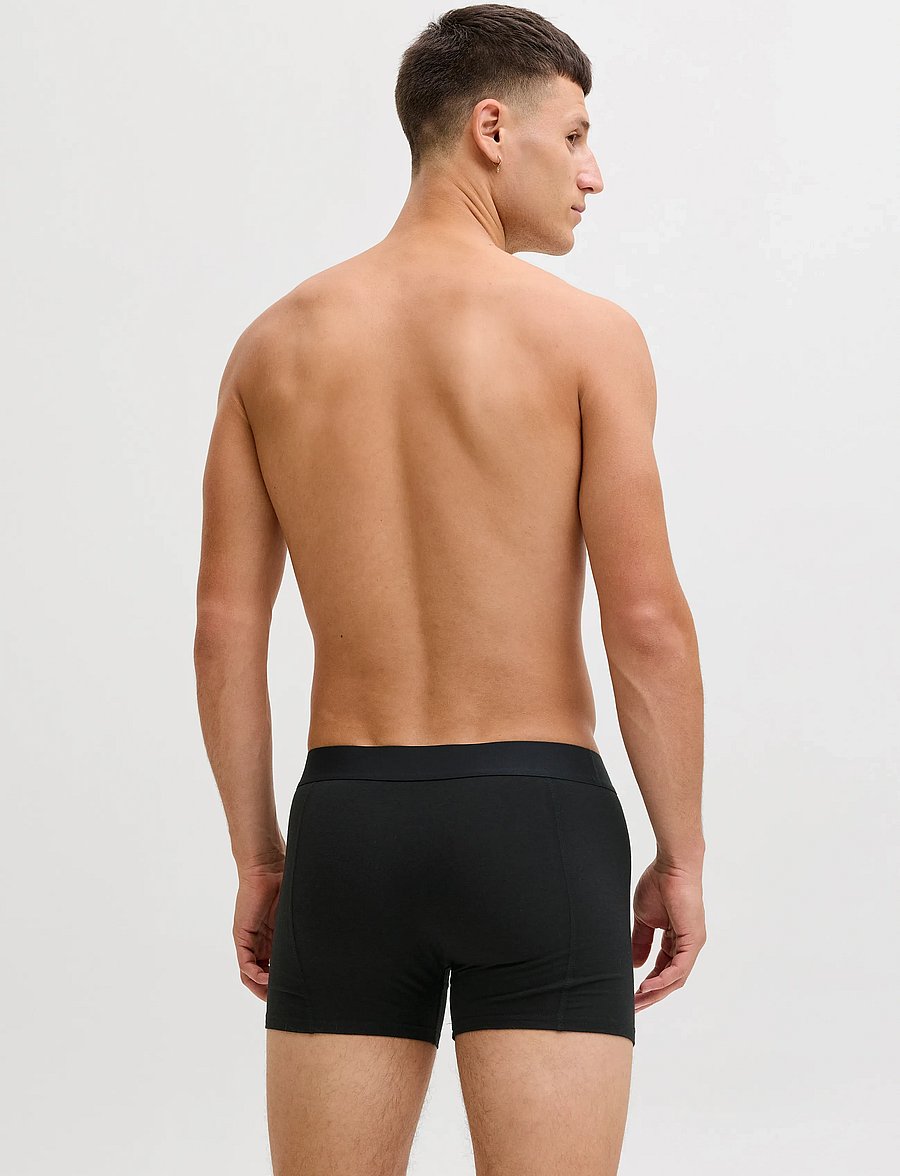 Jack & Jones - JACBASIC BAMBOO TRUNKS 3 PACK NOOS - multipack underpants - black - 3
