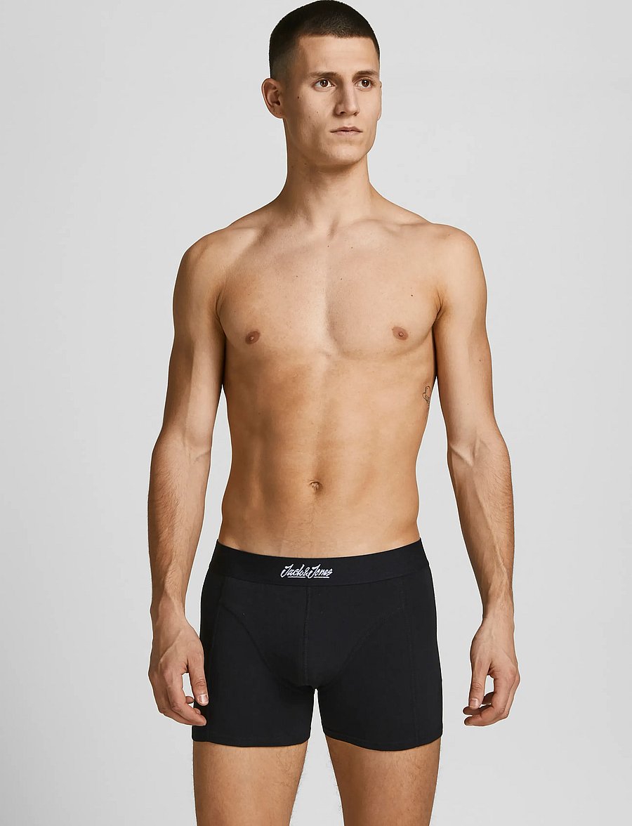 Jack & Jones - JACBASIC BAMBOO TRUNKS 3 PACK NOOS - multipack underpants - black - 4