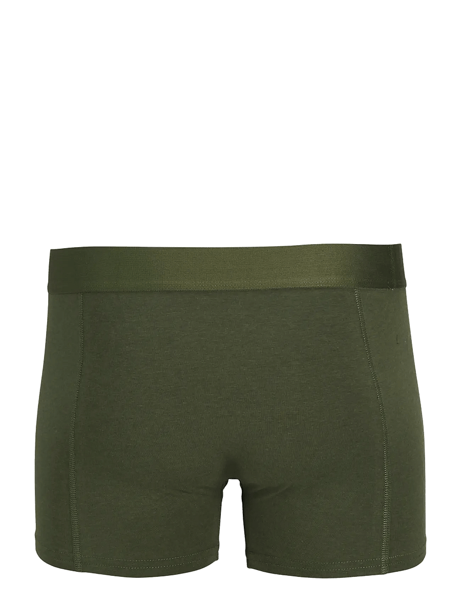 Jack & Jones - JACBASIC BAMBOO TRUNKS 3 PACK NOOS - multipakk aluspüksid - forest night - 2