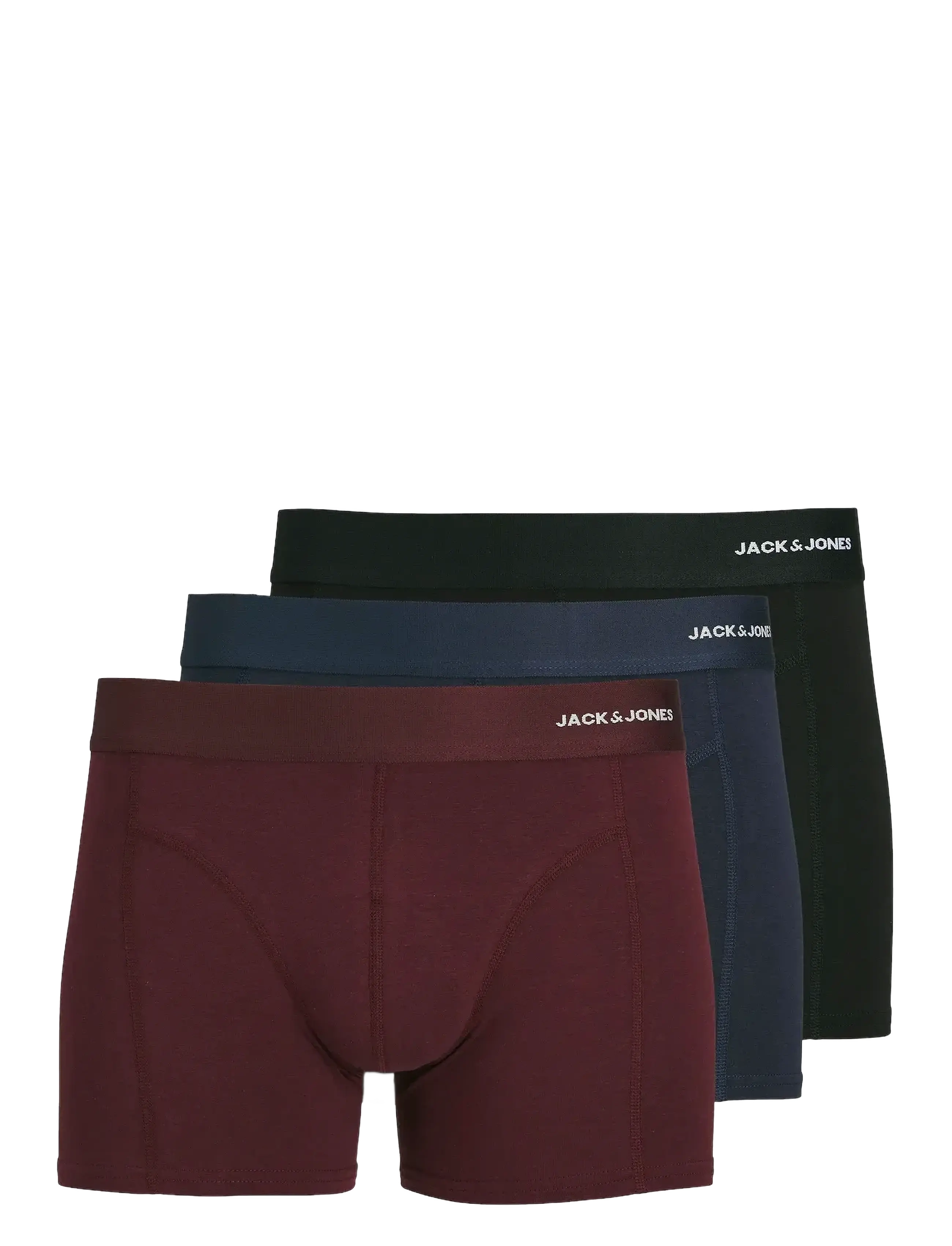 JACK & JONES Jacbasic Bamboo Trunks 3 Pack Noos Patterned - M - Herren