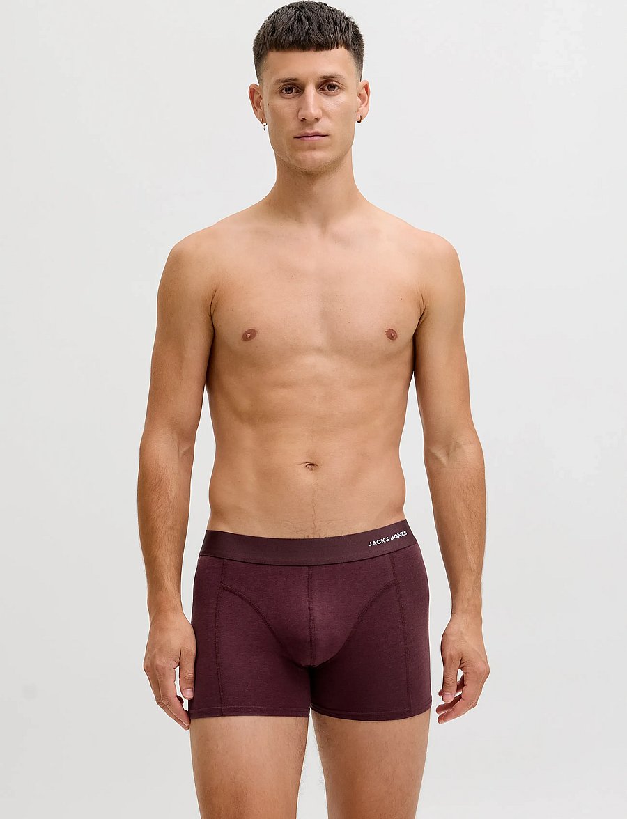 Jack & Jones - JACBASIC BAMBOO TRUNKS 3 PACK NOOS - multipack underpants - port royale - 0