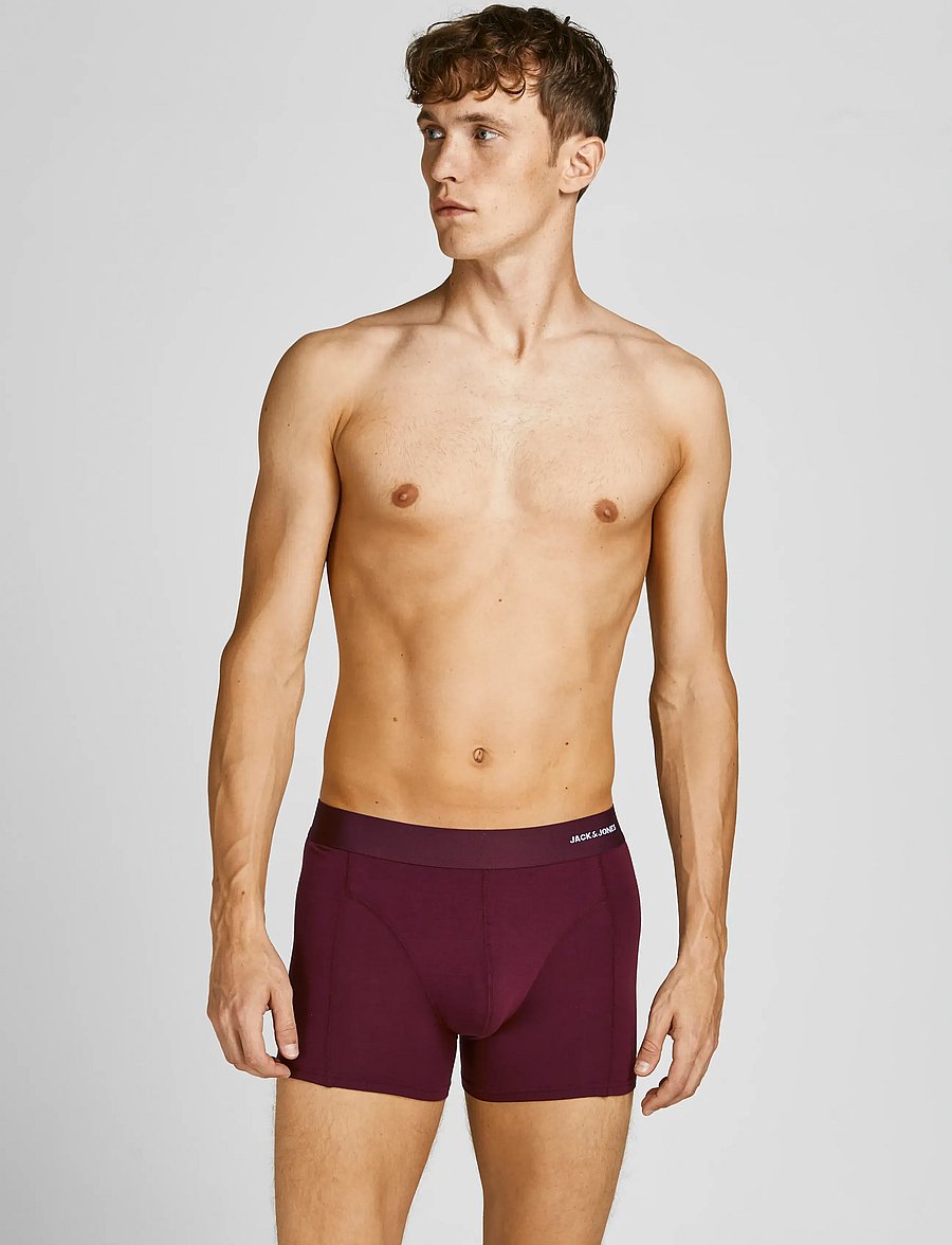 Jack & Jones - JACBASIC BAMBOO TRUNKS 3 PACK NOOS - multipack underpants - port royale - 4