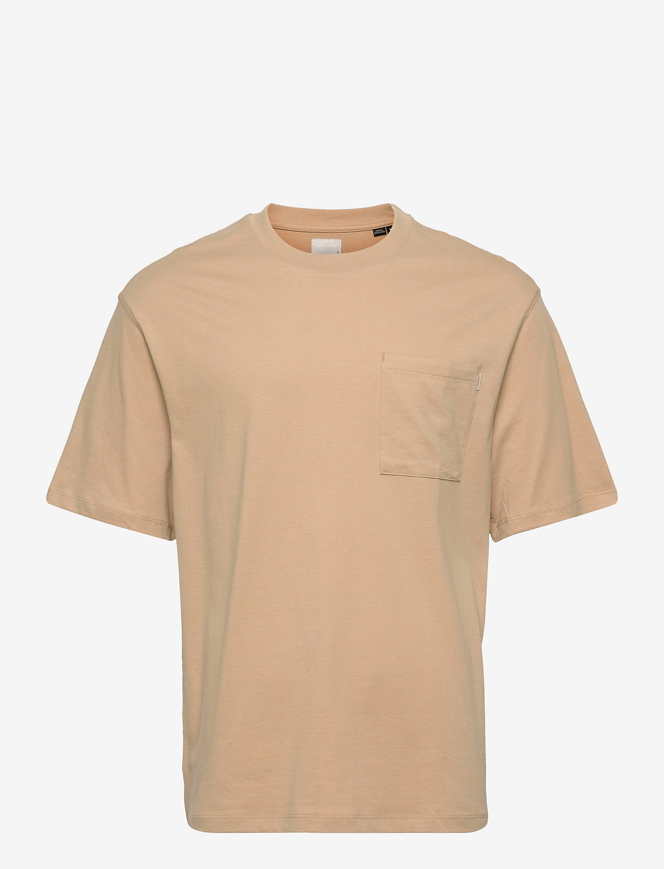 Jack & Jones - JPRBLAWARREN POCKET TEE SS CREW NECK - curds & whey - 0