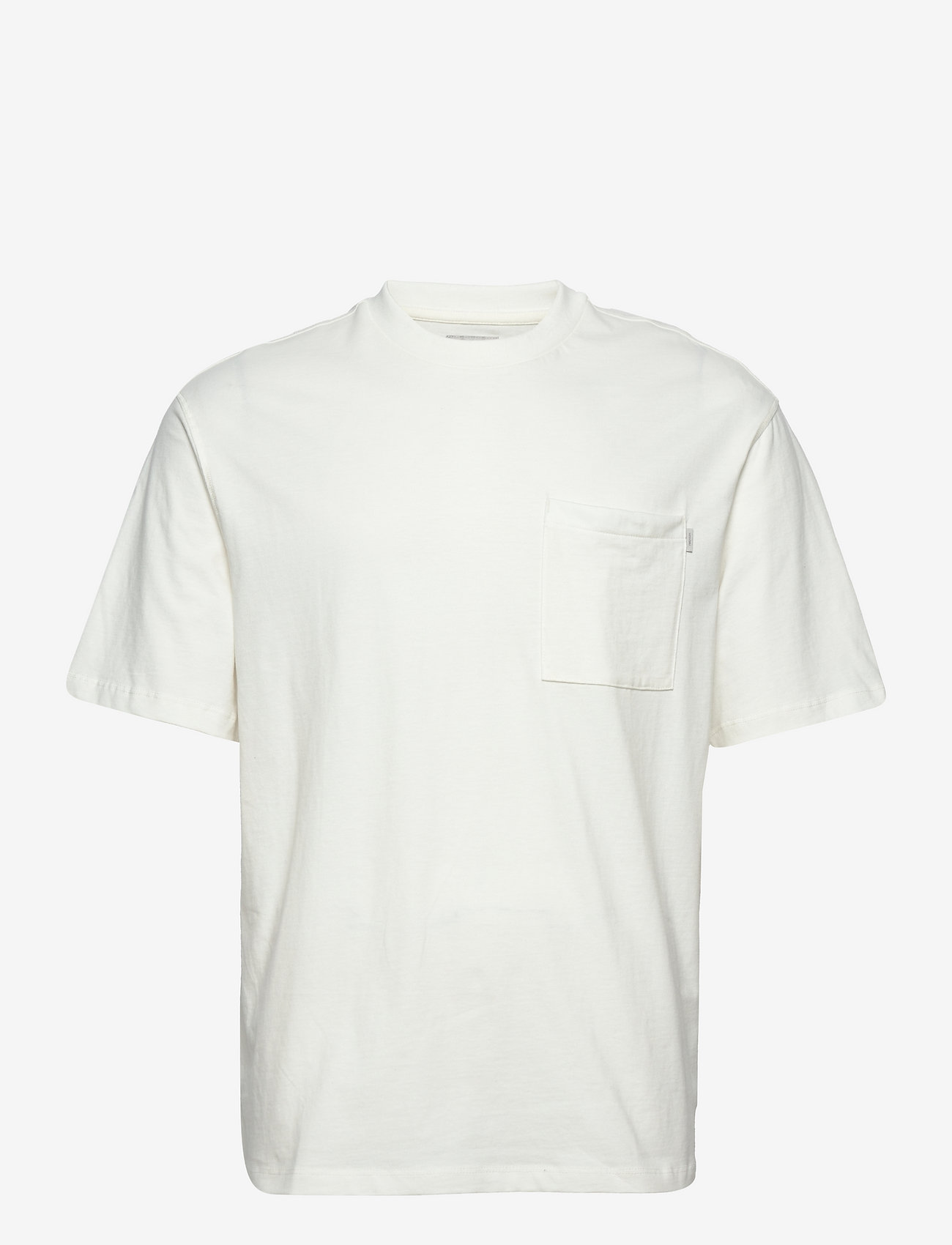 Jack & Jones - JPRBLAWARREN POCKET TEE SS CREW NECK - egret - 0