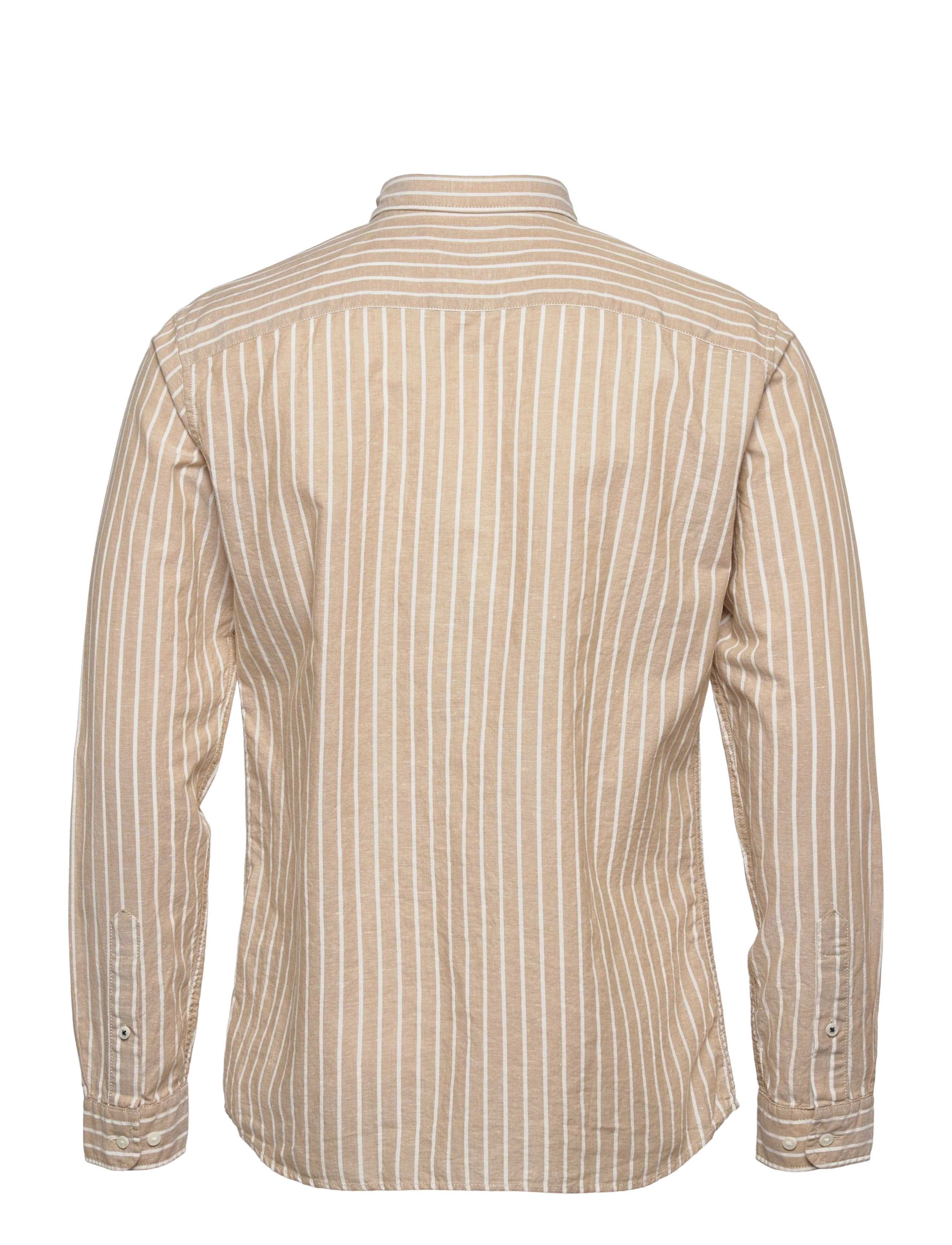 Jack & Jones - JPRBLASUMMER STRIPE SHIRT L/S LN - curds & whey - 1
