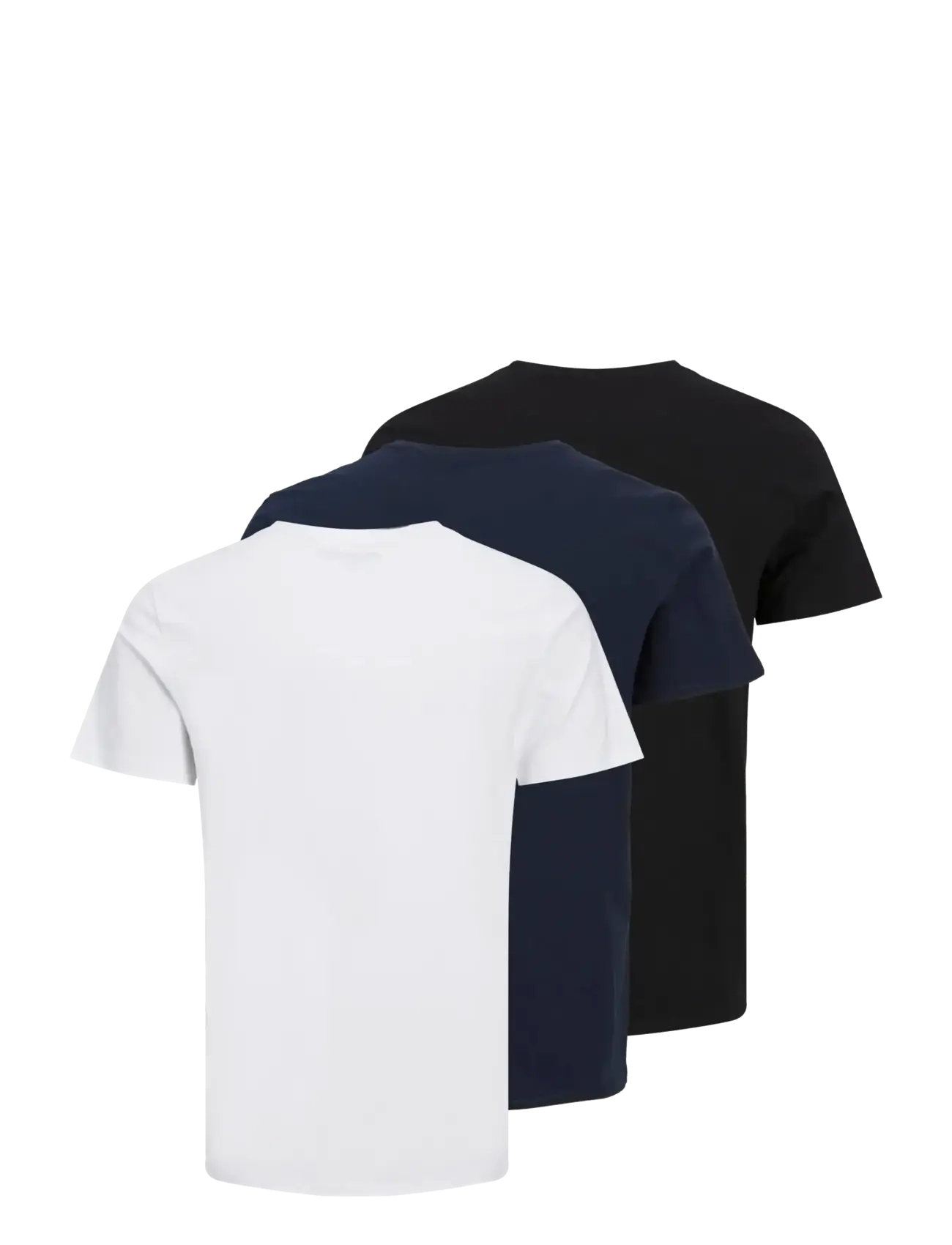 Jack & Jones - JOR30HISTORY TEE SS CREW NECK 3PK MP - kortærmede t-shirts - navy blazer - 1
