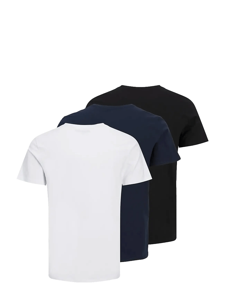Jack & Jones - JOR30HISTORY TEE SS CREW NECK 3PK MP - kurzärmelig - navy blazer - 1