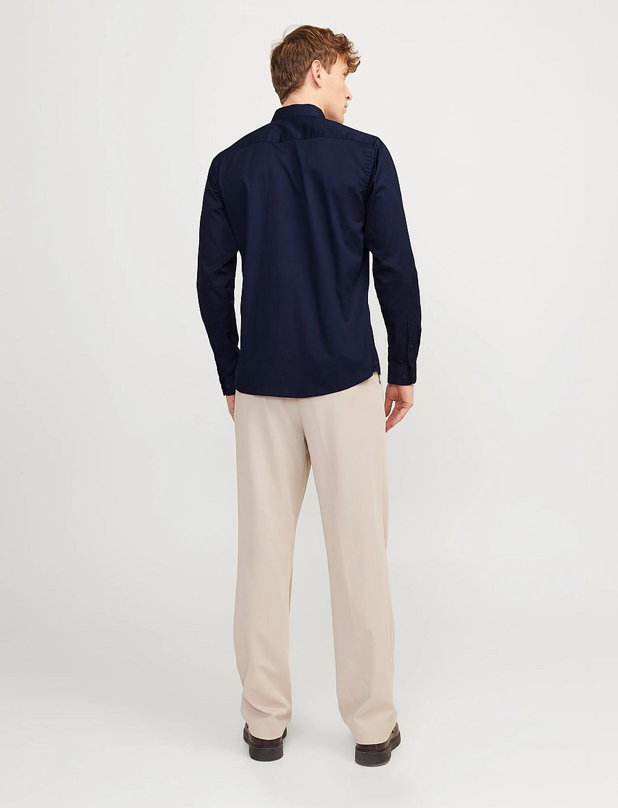Jack & Jones - JPRBLACARDIFF SHIRT L/S NOOS - formal shirts - navy blazer - 2