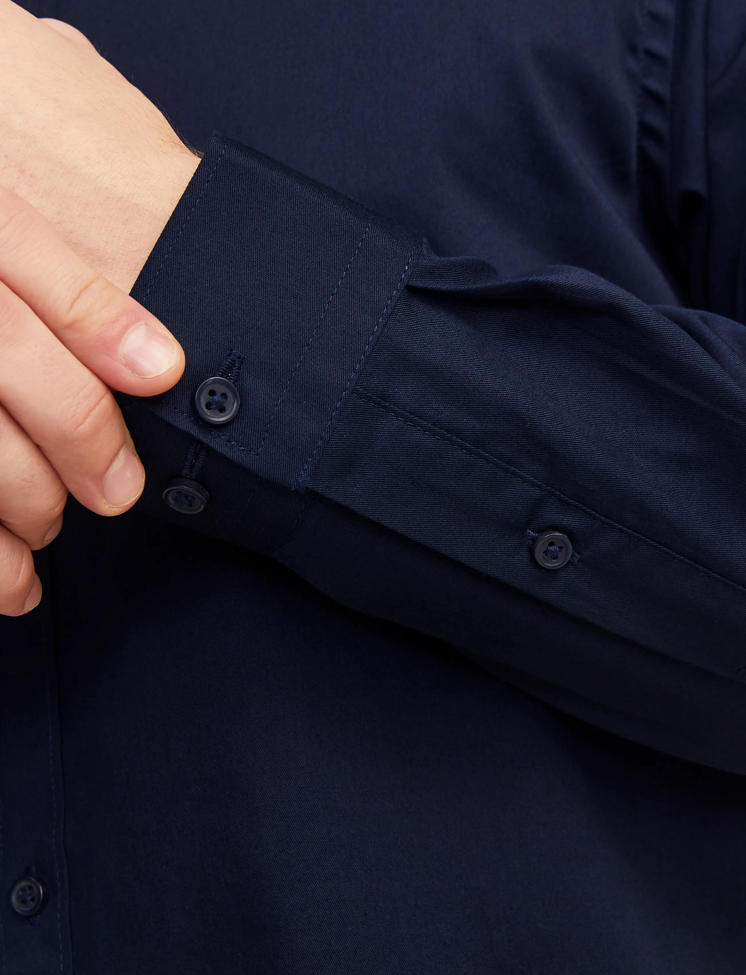 Jack & Jones - JPRBLACARDIFF SHIRT L/S NOOS - formal shirts - navy blazer - 4