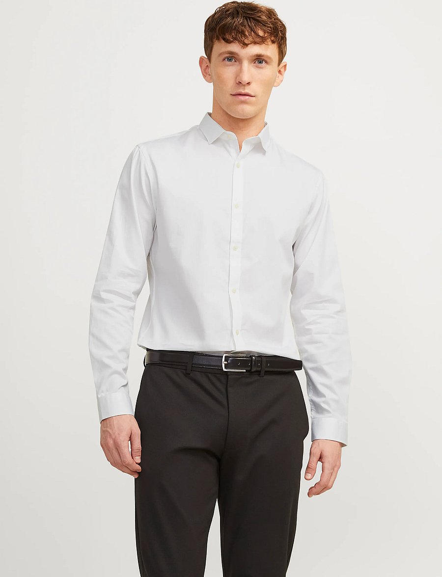 Jack & Jones - JPRBLACARDIFF SHIRT L/S NOOS - formal shirts - white - 0