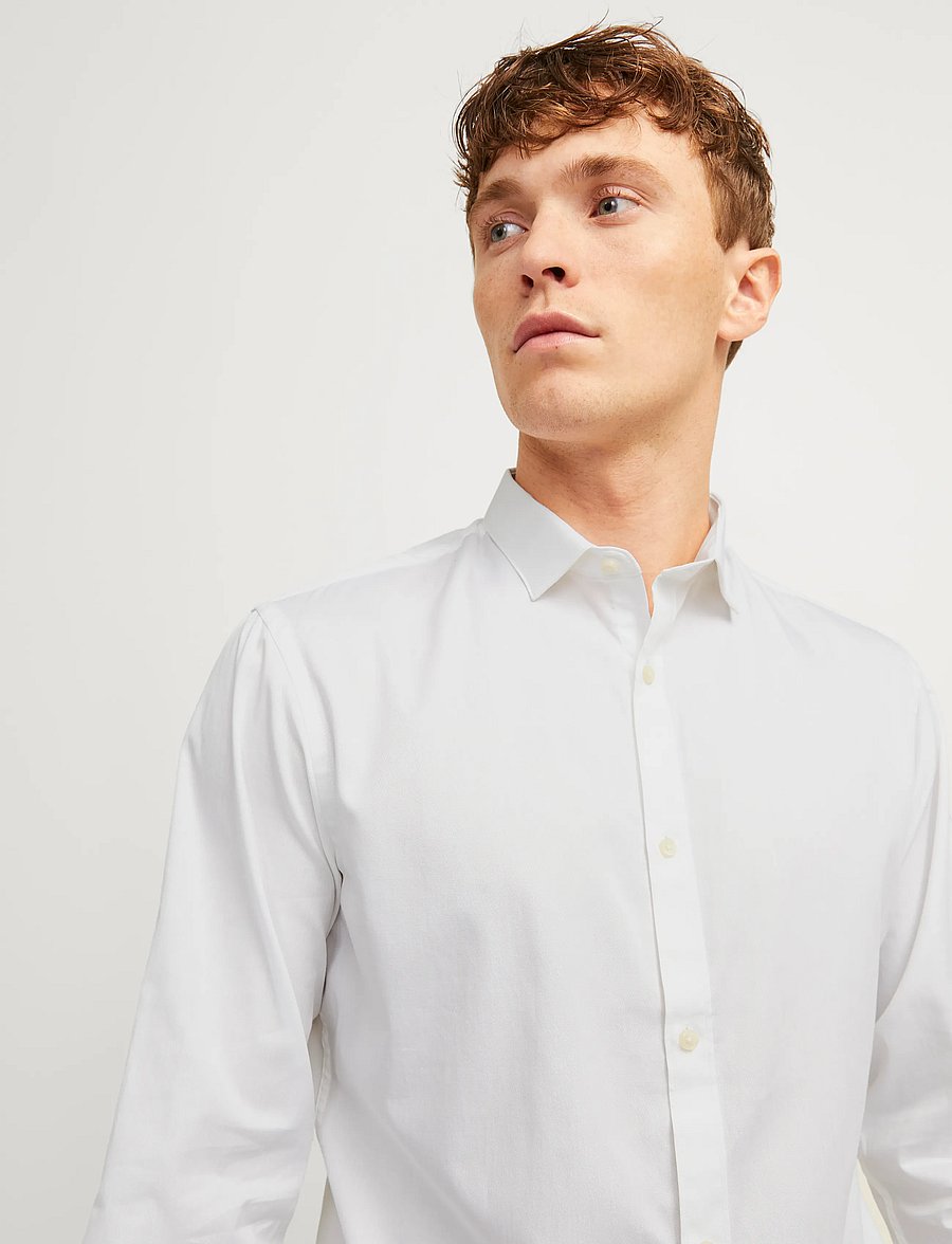 Jack & Jones - JPRBLACARDIFF SHIRT L/S NOOS - formal shirts - white - 5