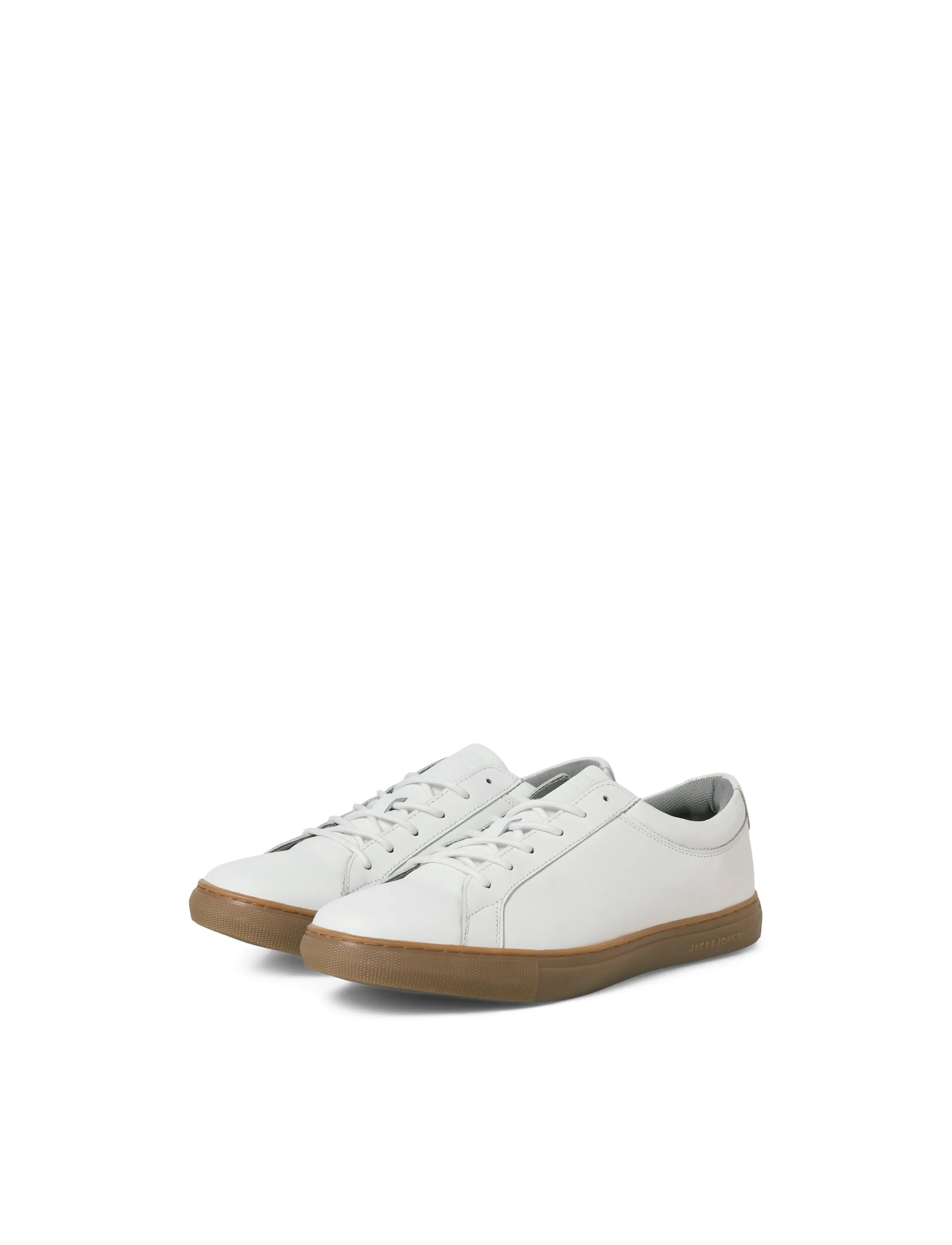 Jack & Jones - JFWGALAXY LEATHER - low tops - bright white - 3