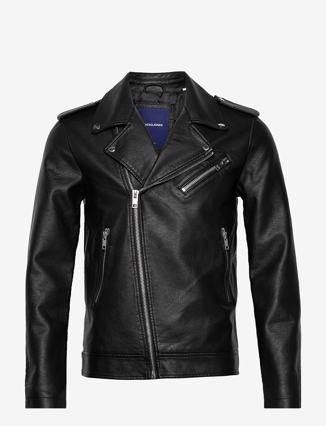 Jack & Jones - JORJUNGLE BIKER JACKET - black - 0