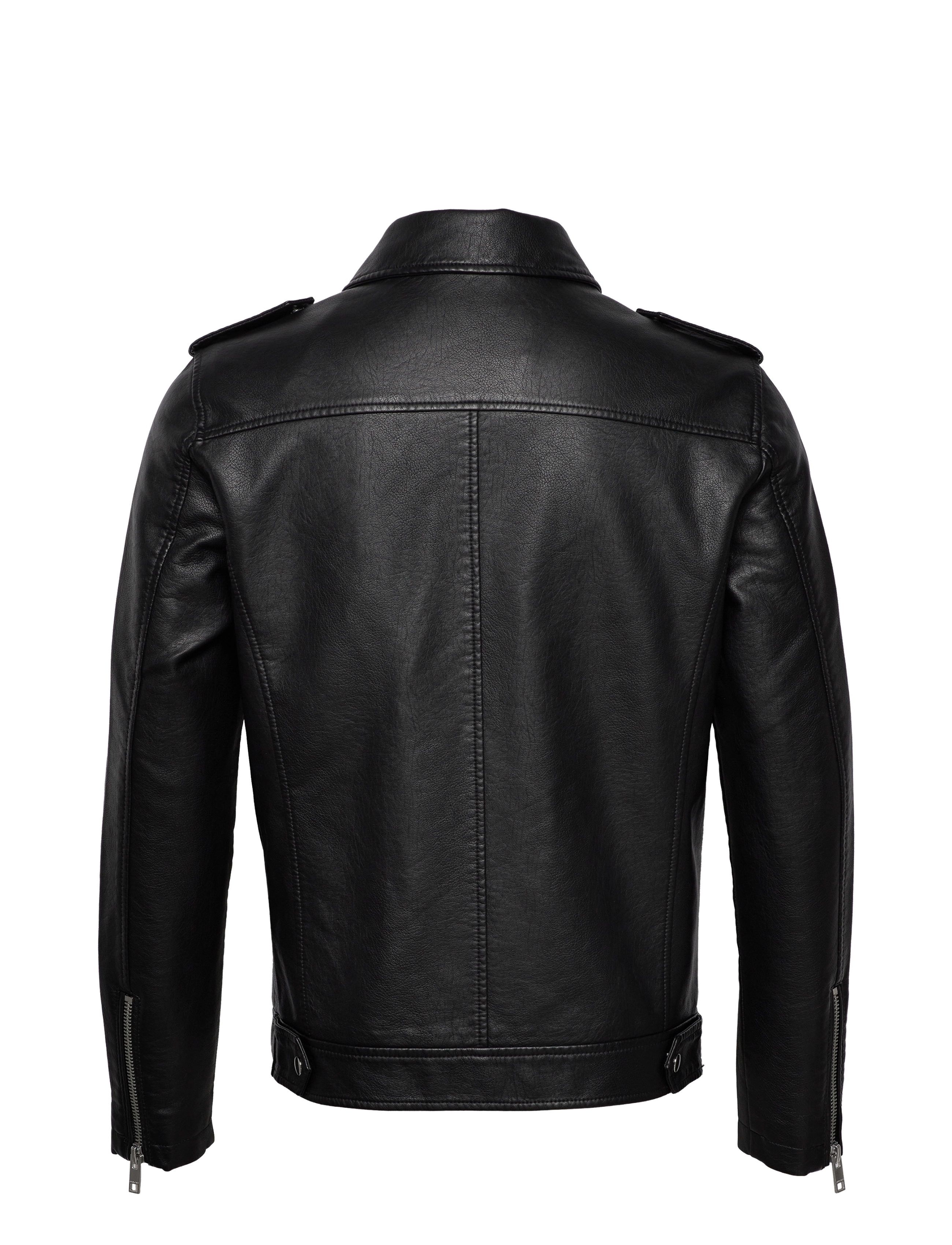 Jack & Jones - JORJUNGLE BIKER JACKET - black - 1