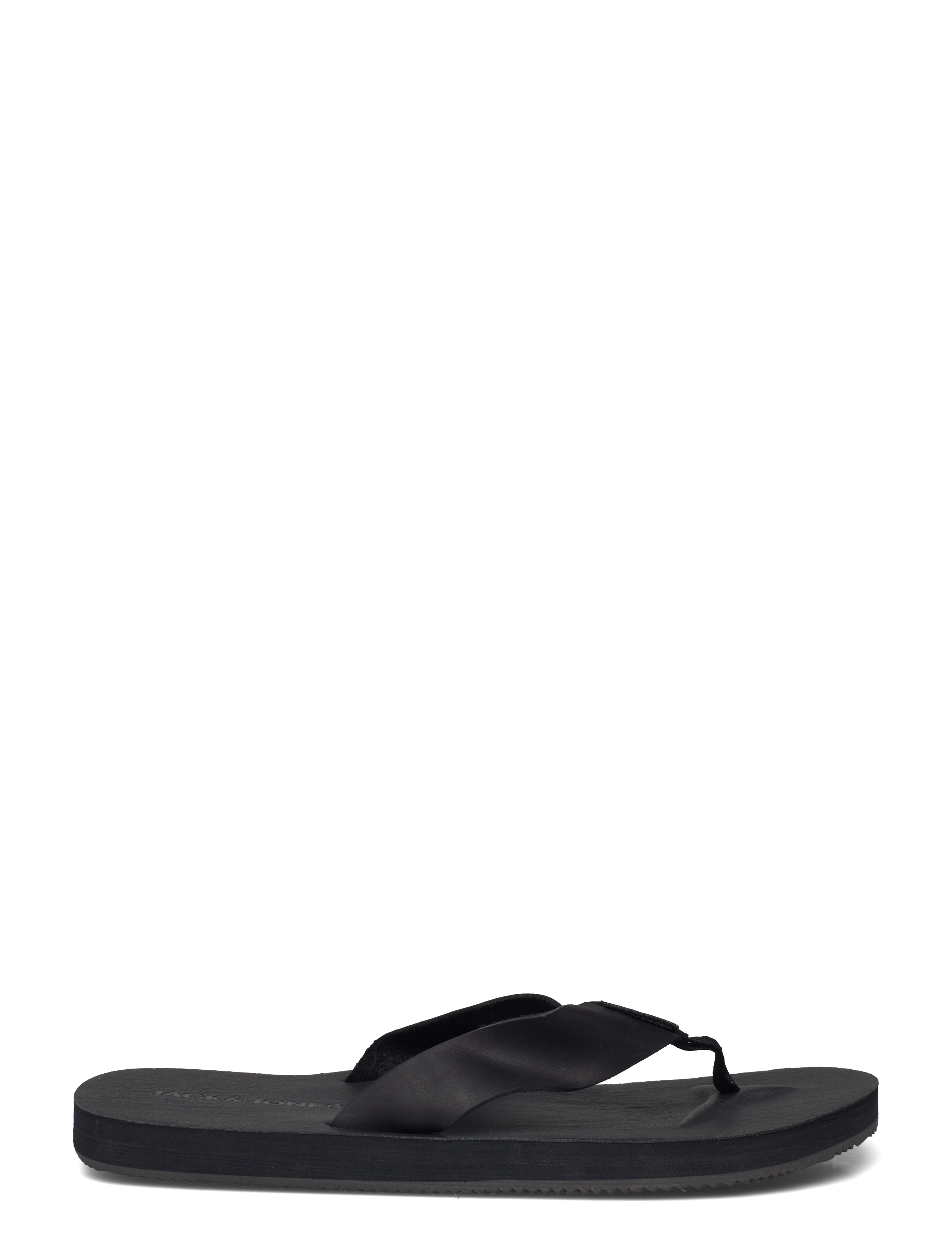 Jack & Jones - JFWBONDI LEATHER SANDAL - anthracite - 1
