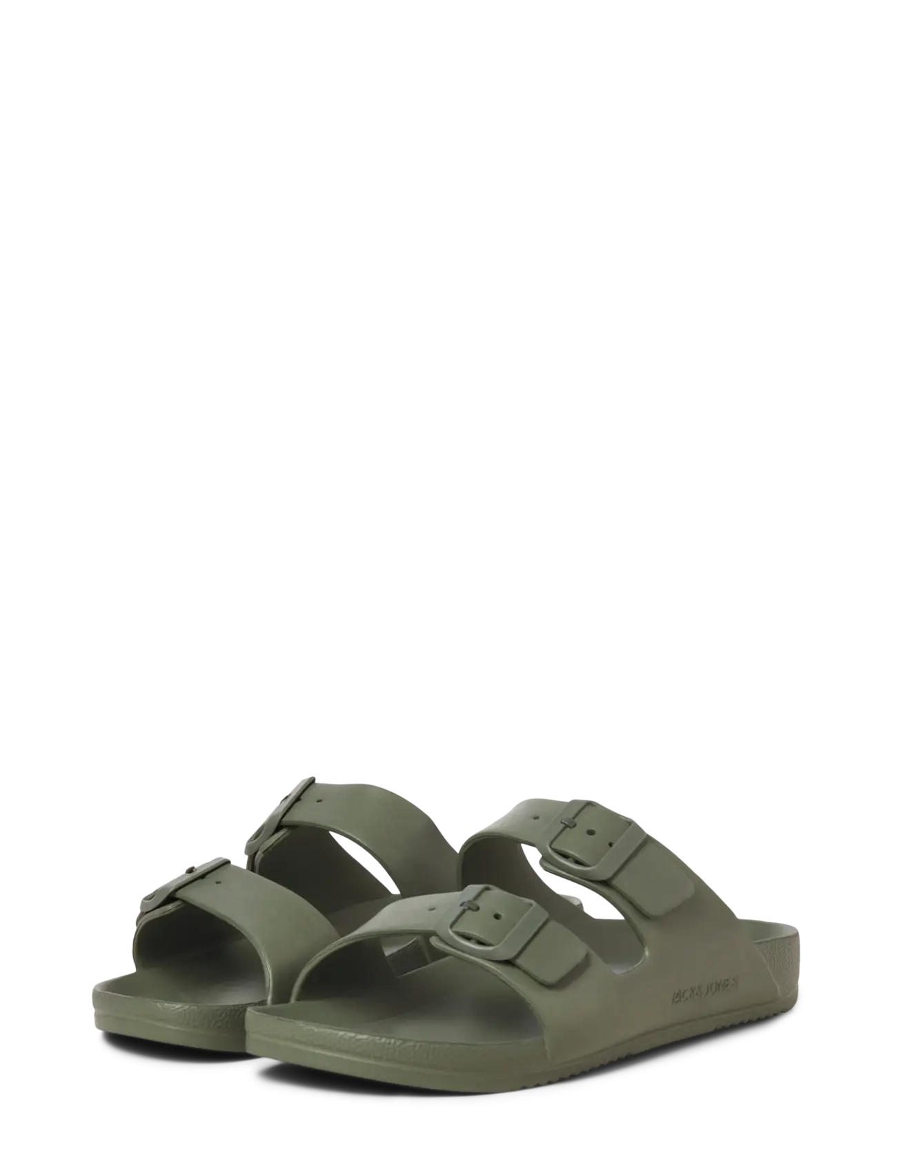 Jack & Jones - JFWCROXTON MOULDED SANDAL NOOS - kollektioner - khaki - 3