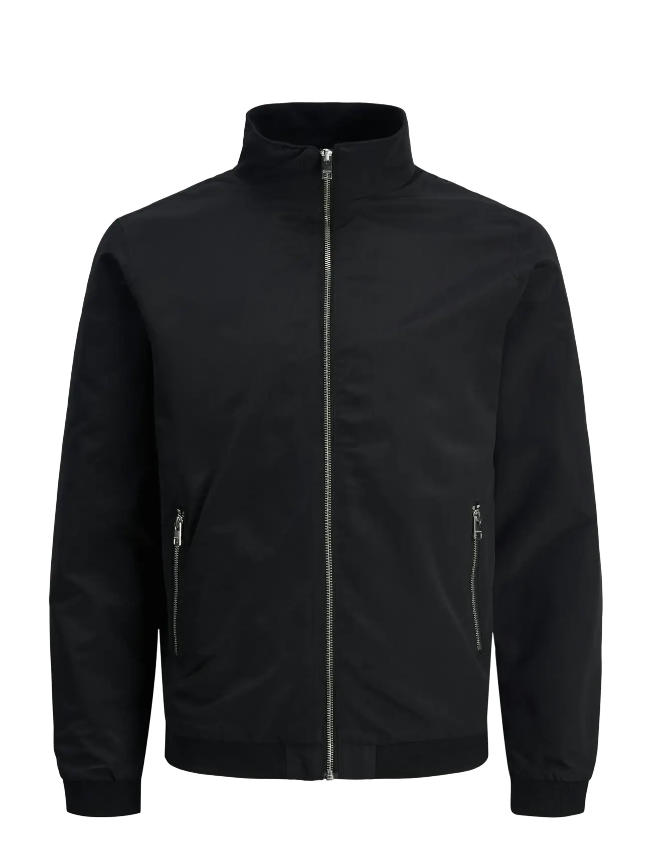 Jack & Jones JJERUSH HARRINGTON BOMBER NOOS - Jack & Jones - BLACK / black