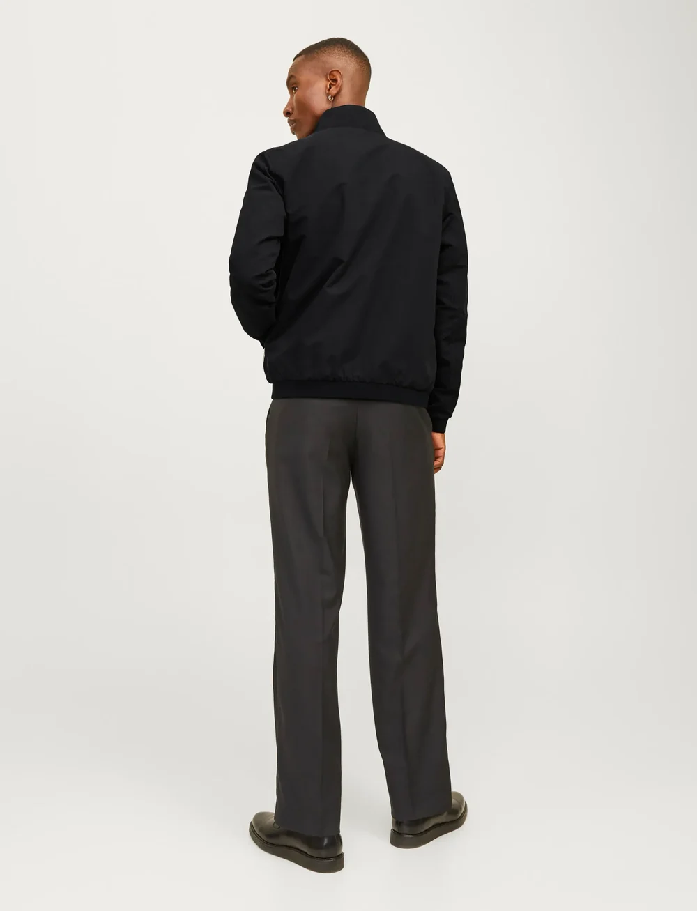 Jack & Jones - JJERUSH HARRINGTON BOMBER NOOS - höstjackor - black - 2