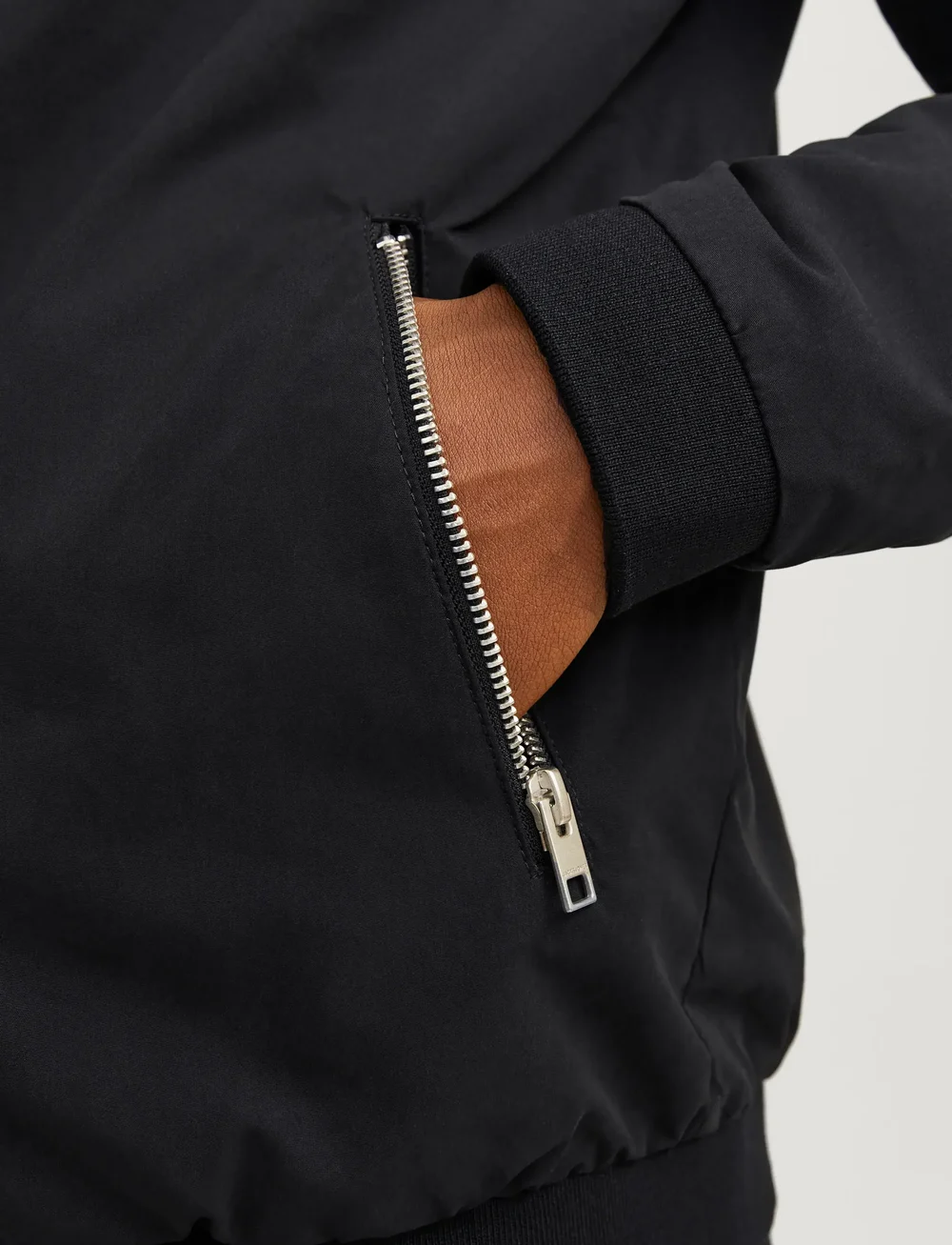 Jack & Jones - JJERUSH HARRINGTON BOMBER NOOS - höstjackor - black - 5