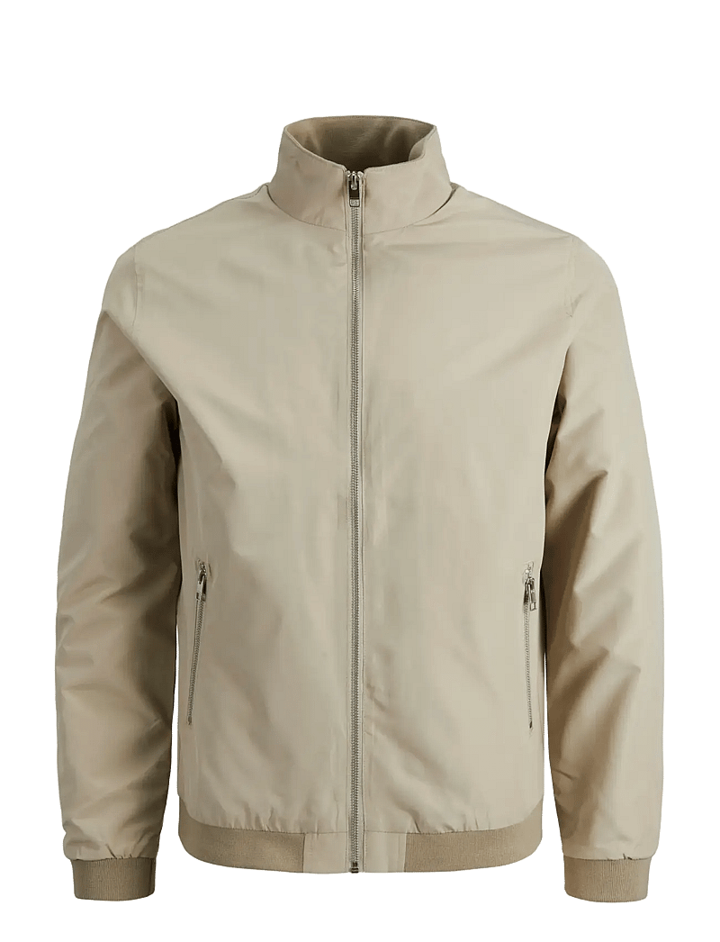 Jack & Jones - JJERUSH HARRINGTON BOMBER NOOS - efterårsjakker - crockery - 1
