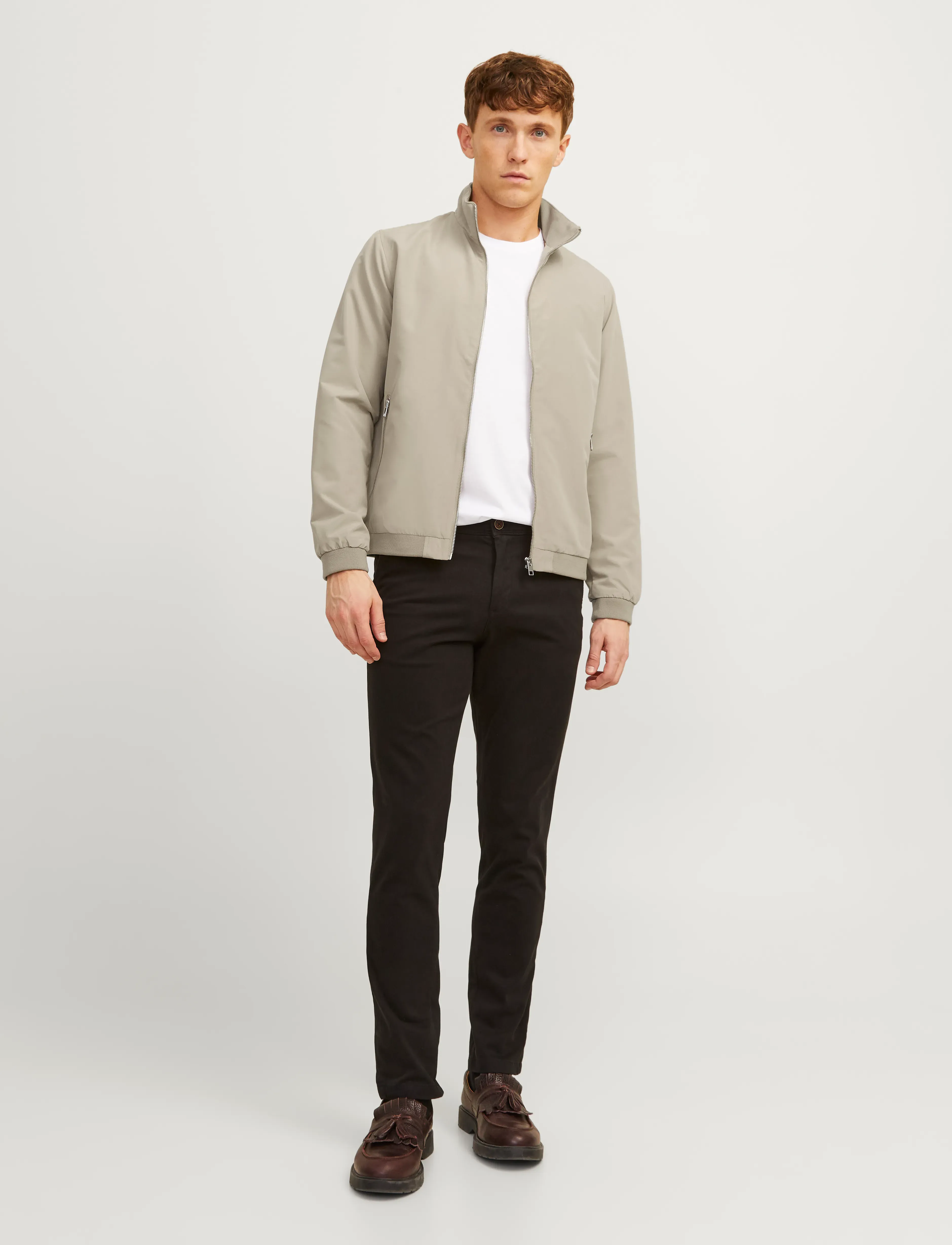 Tunna jackor Jack & Jones JJERUSH HARRINGTON BOMBER 9