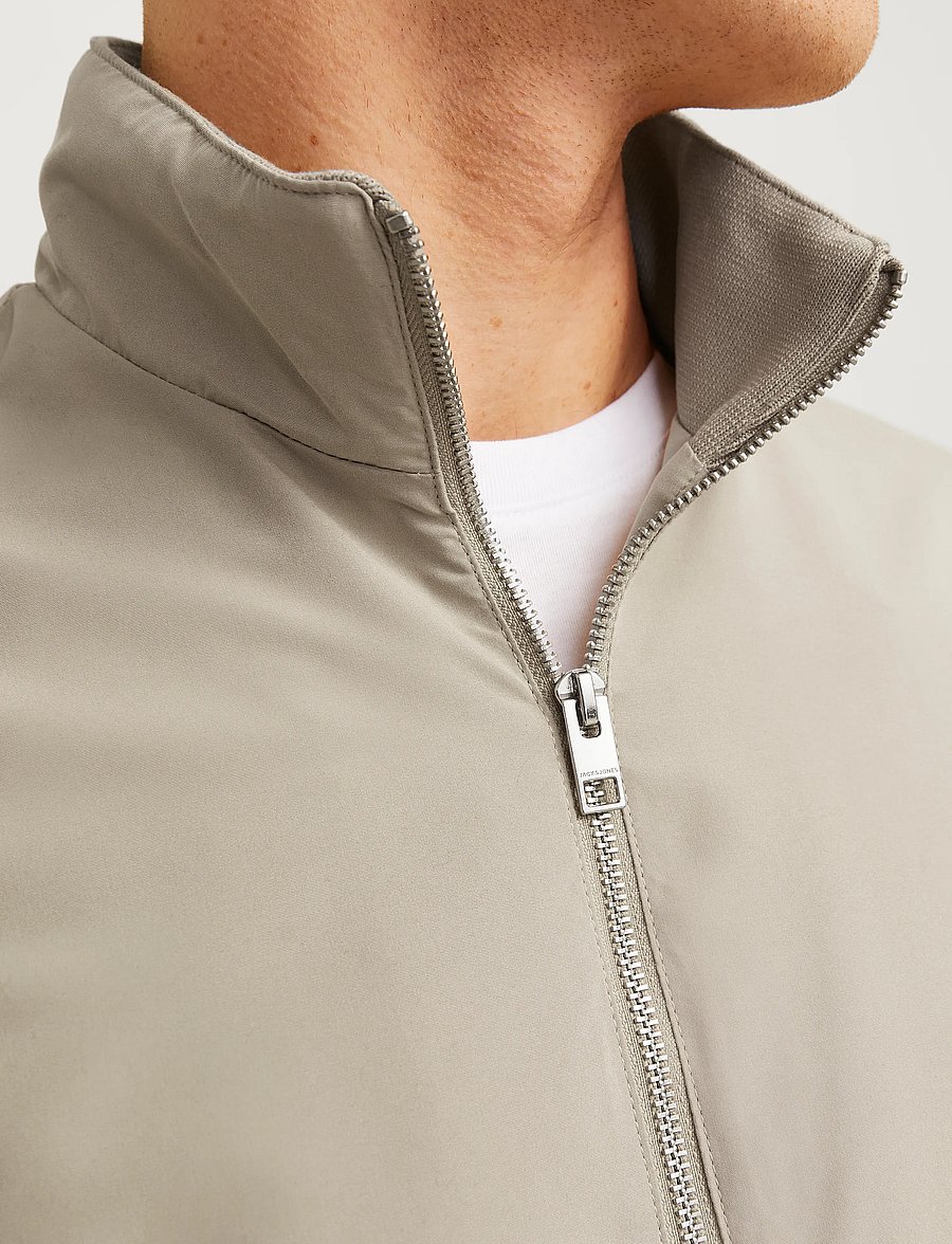 Jack & Jones - JJERUSH HARRINGTON BOMBER NOOS - forårsjakker - crockery - 5