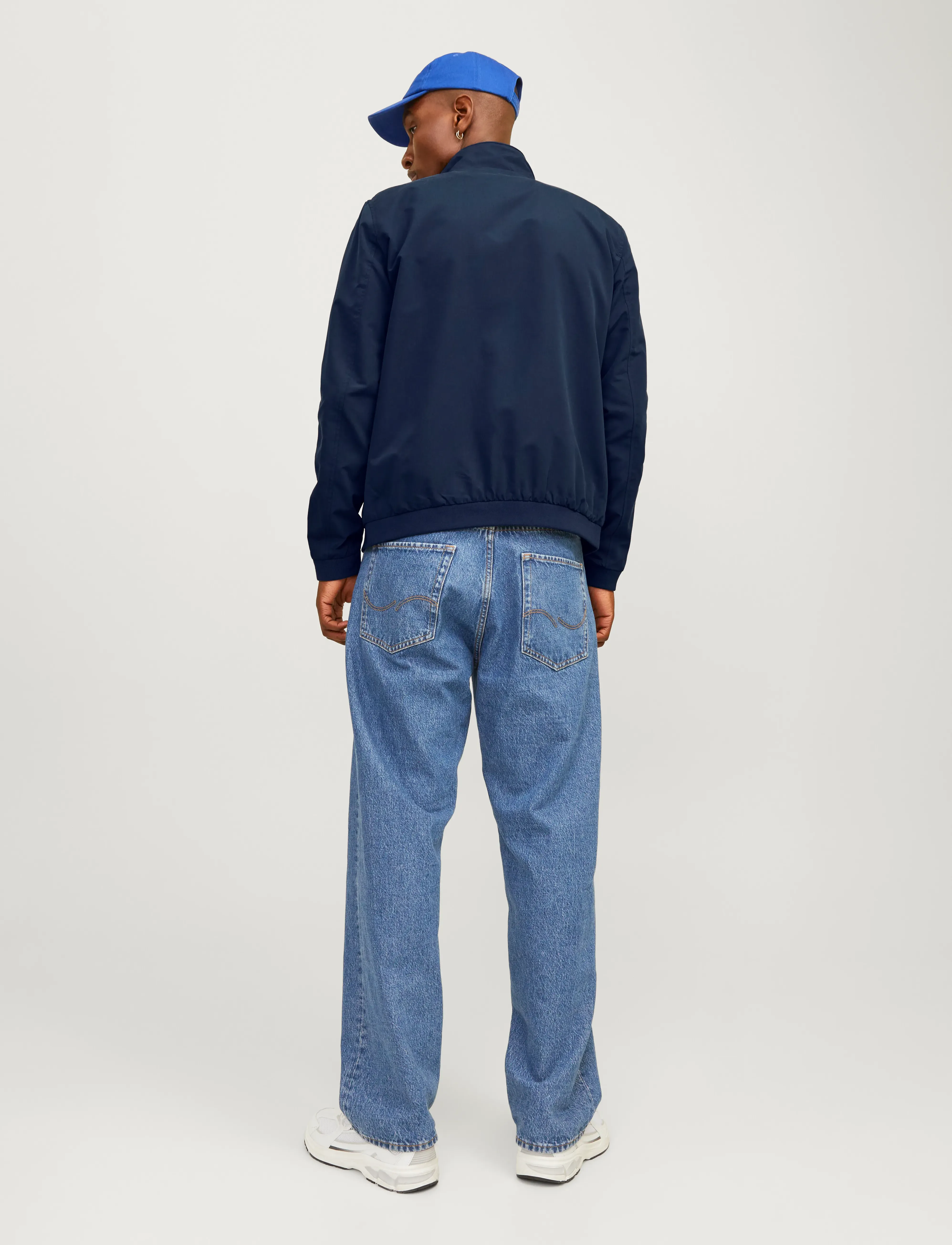 Jack & Jones - JJERUSH HARRINGTON BOMBER NOOS - vorjakkar - navy blazer - 2