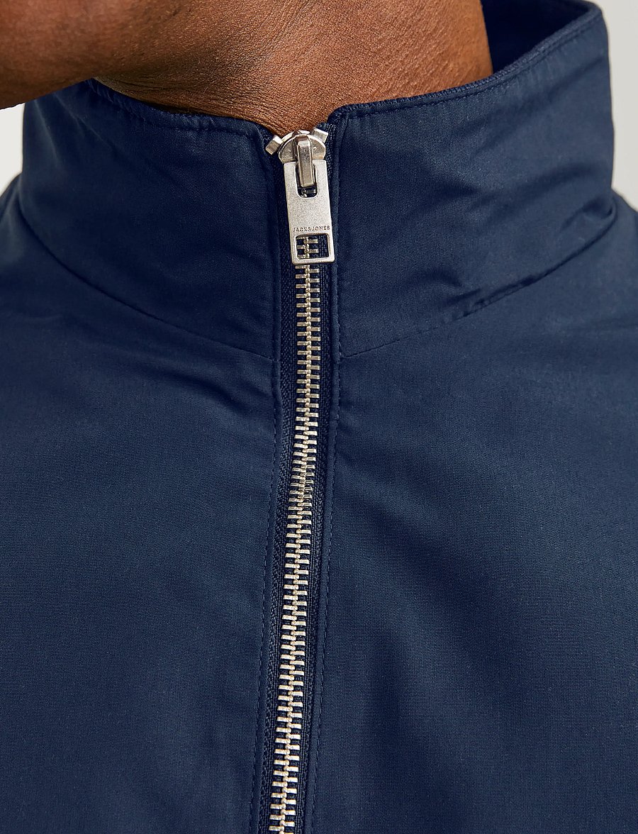 Jack & Jones - JJERUSH HARRINGTON BOMBER NOOS - vorjakkar - navy blazer - 3