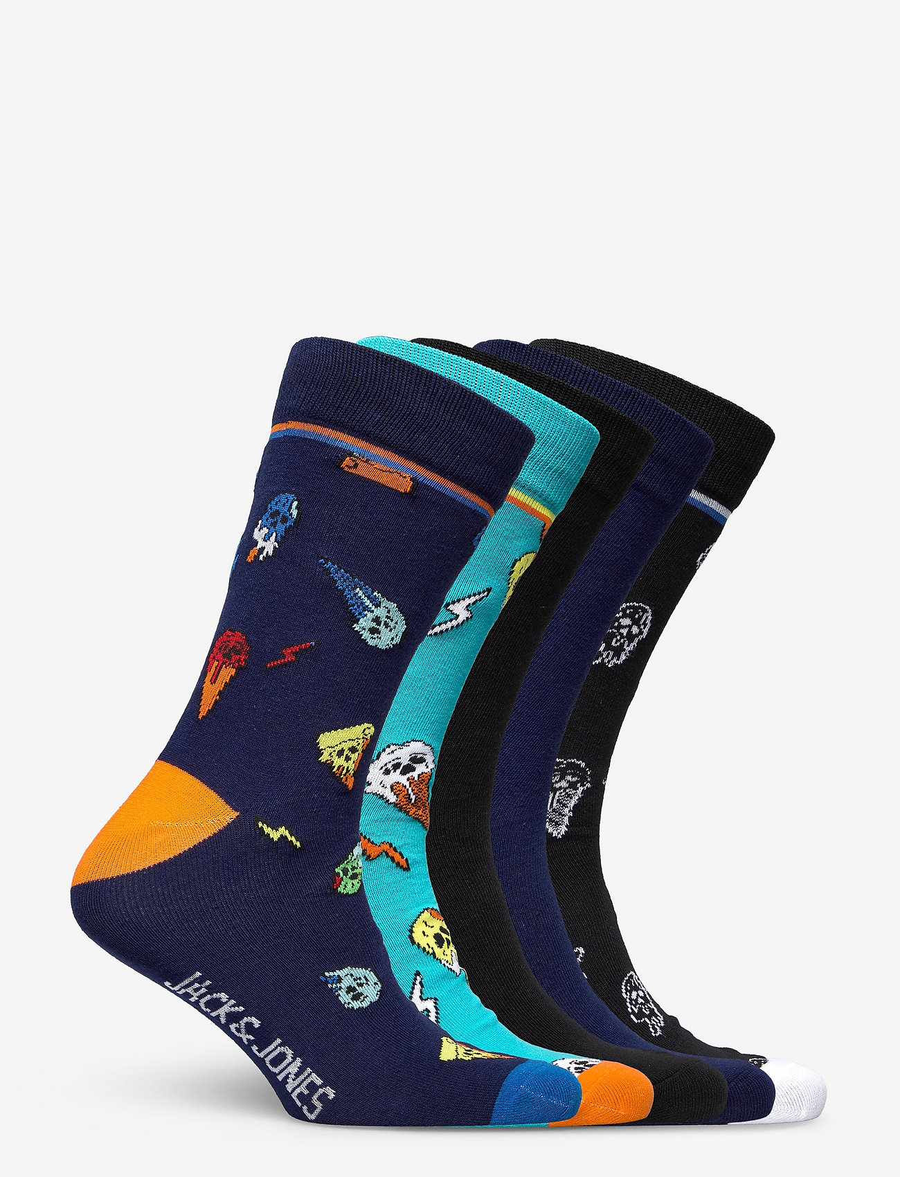Jack & Jones - JACFLASH FOOD SOCK 5-PACK - black - 1