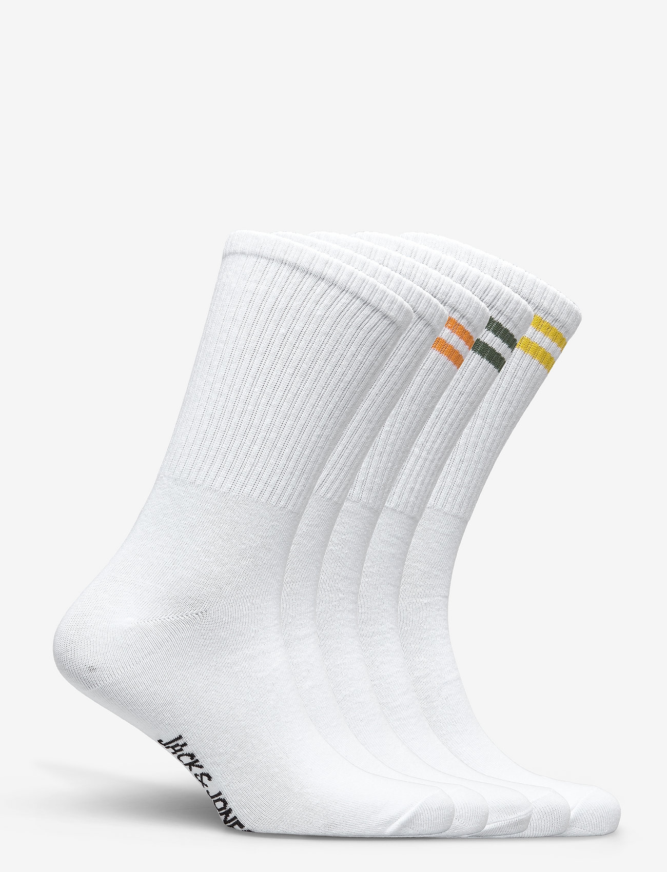 Jack & Jones - JACTROUBLE TENNIS SOCK 5-PACK - bright white - 1