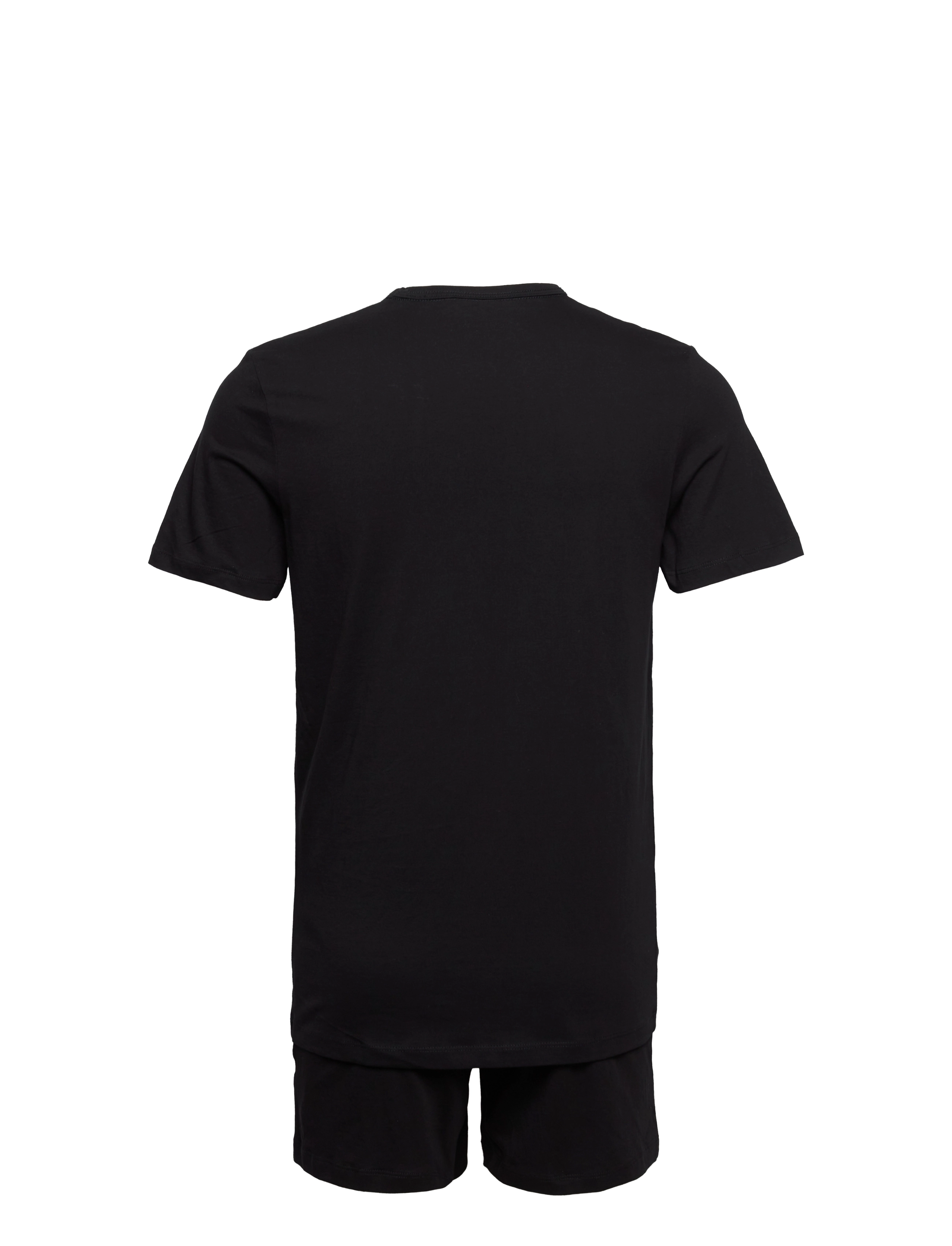 Jack & Jones - JACMONT TEE SS AND SHORTS LW GIFTBOX LN - black - 1